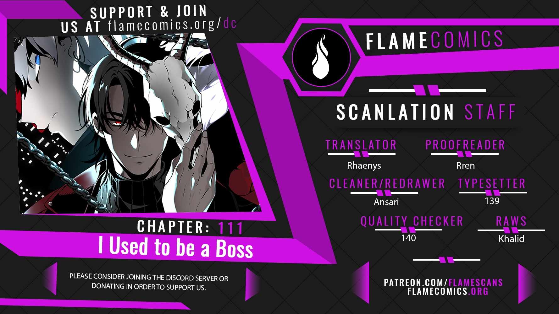 I Used to be a Boss Chapter 111 - Page 0