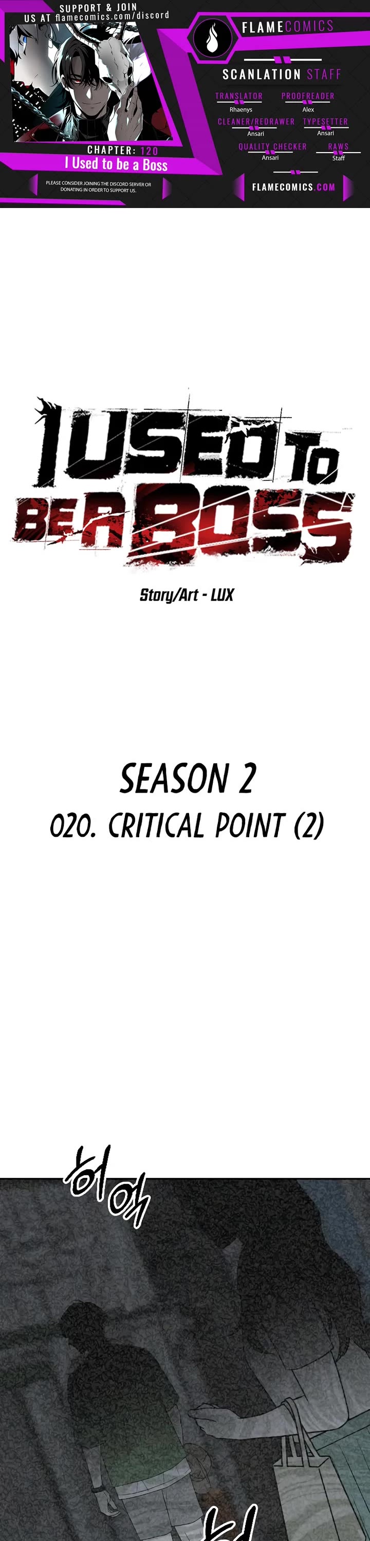 I Used to be a Boss Chapter 120 - Page 1