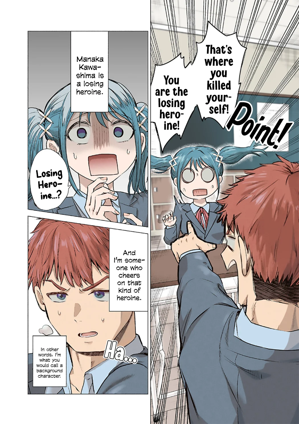 I Want the Losing Heroine to Win!! Chapter 1 - Page 2