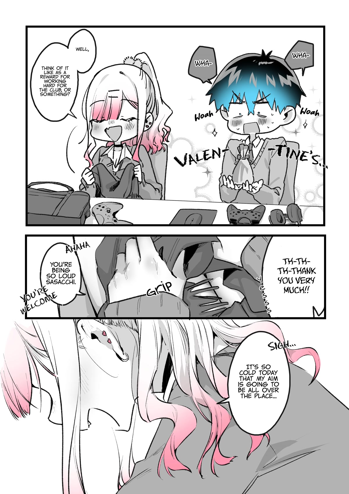 I Want to Be Praised by a Gal Gamer! Chapter 35.1 - Page 2