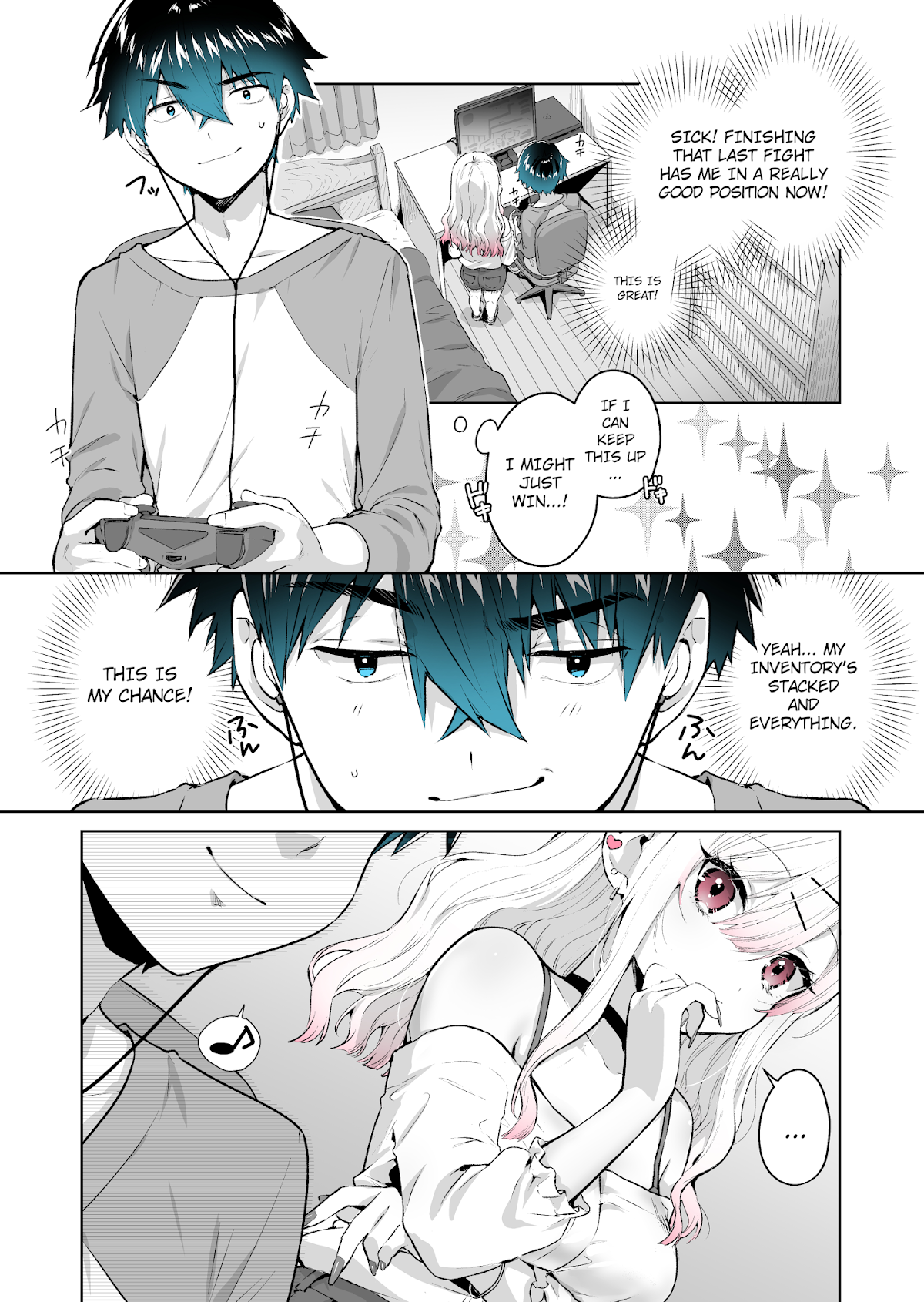 I Want to Be Praised by a Gal Gamer! Chapter 4 - Page 1