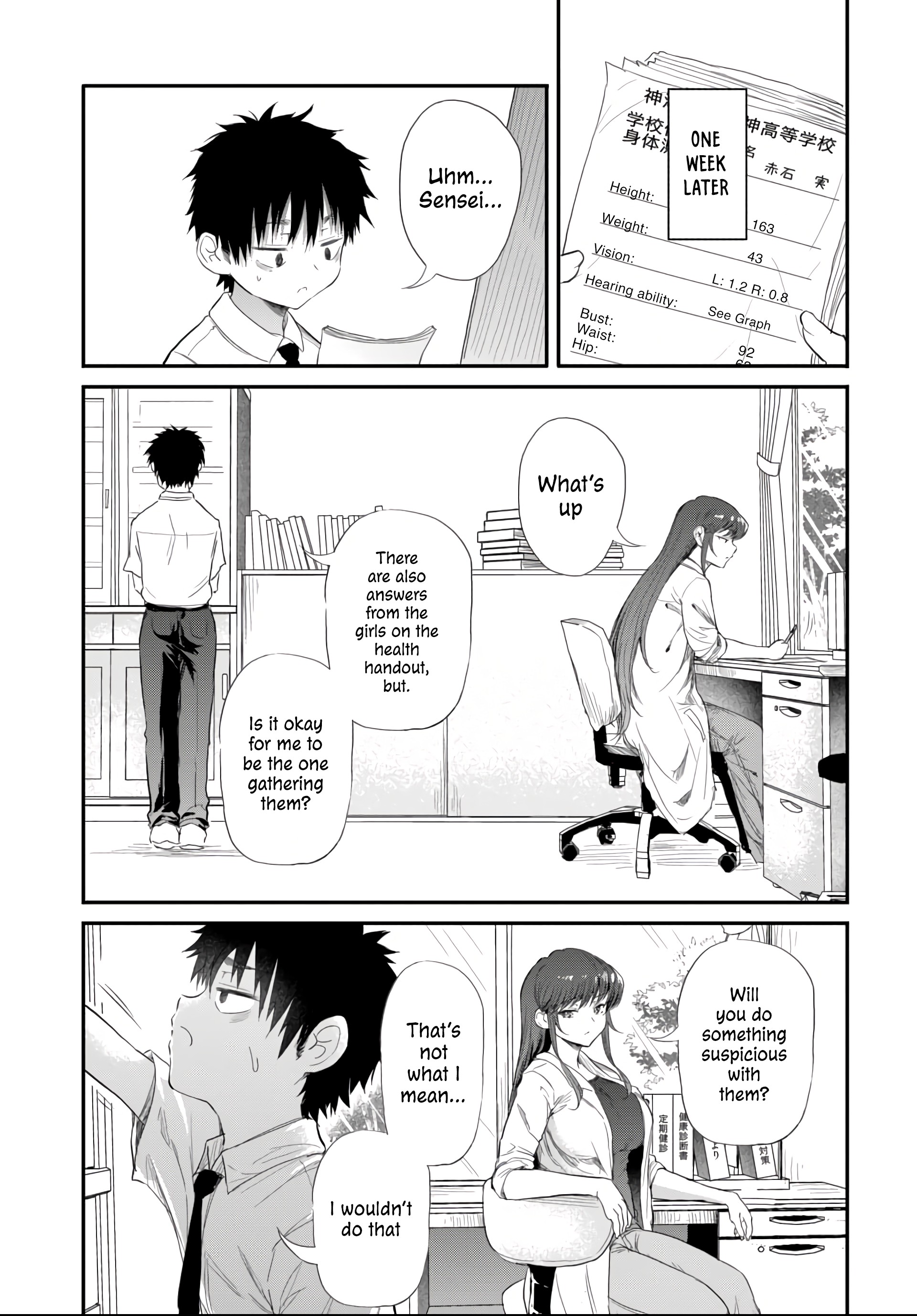 I Want to Let Saejima-sensei Go Chapter 4.1 - Page 5