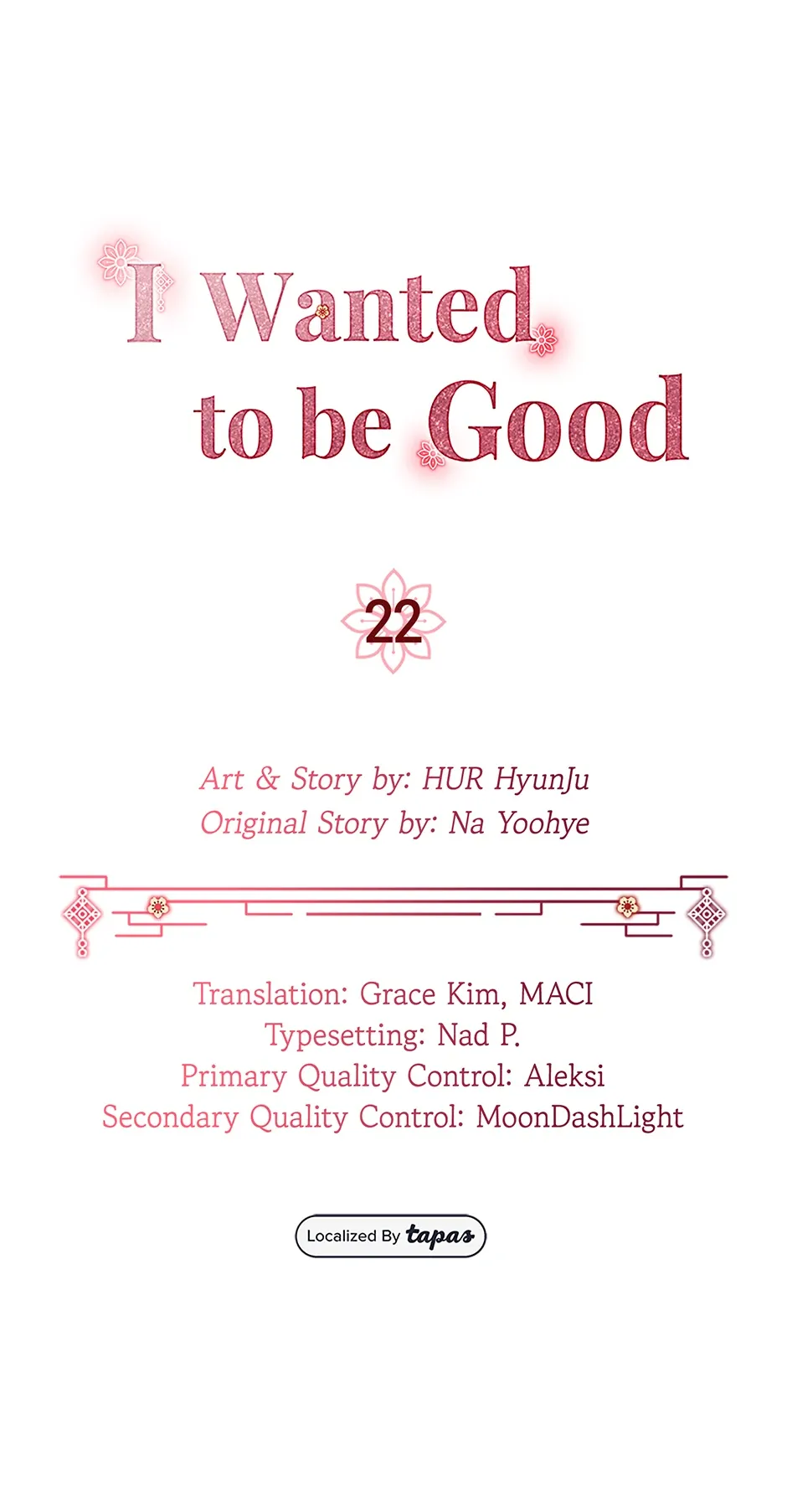 I Want to Live a Good Life Chapter 22 - Page 1