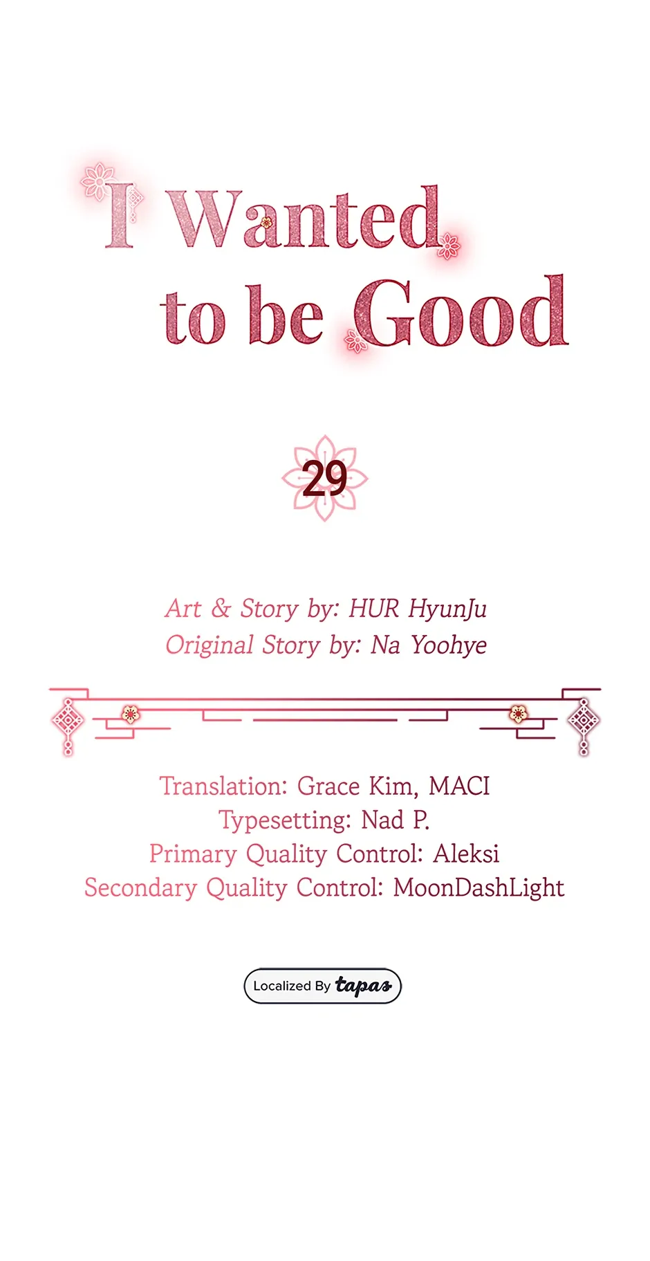 I Want to Live a Good Life Chapter 29 - Page 1