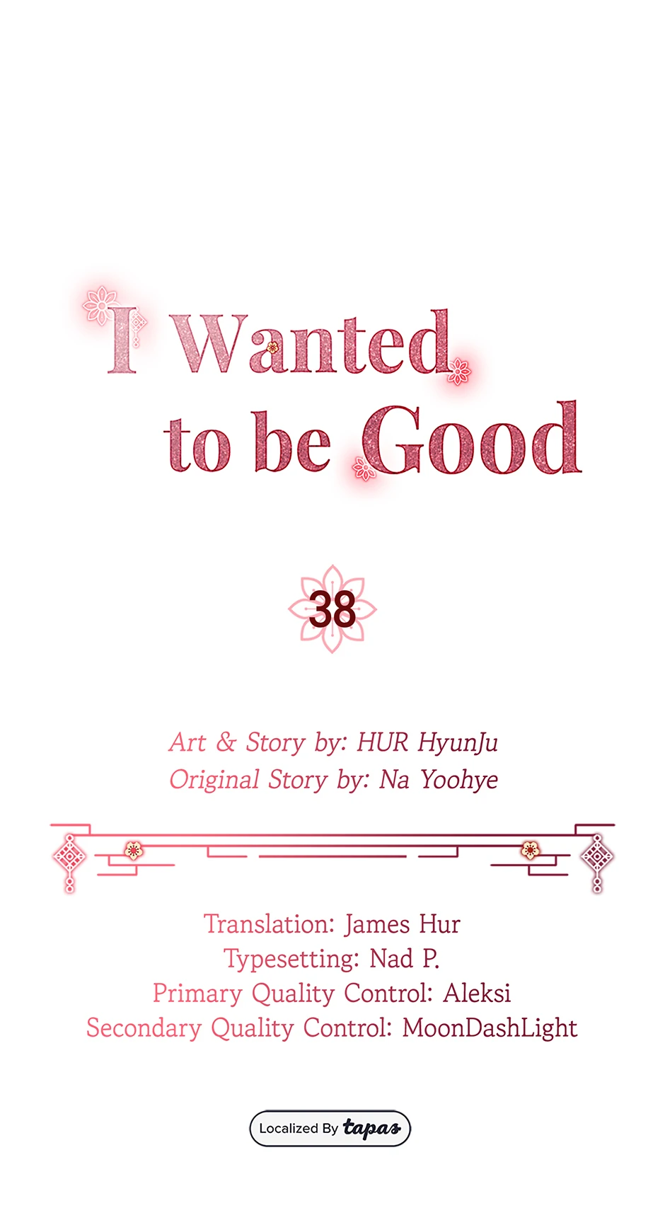 I Want to Live a Good Life Chapter 38 - Page 1