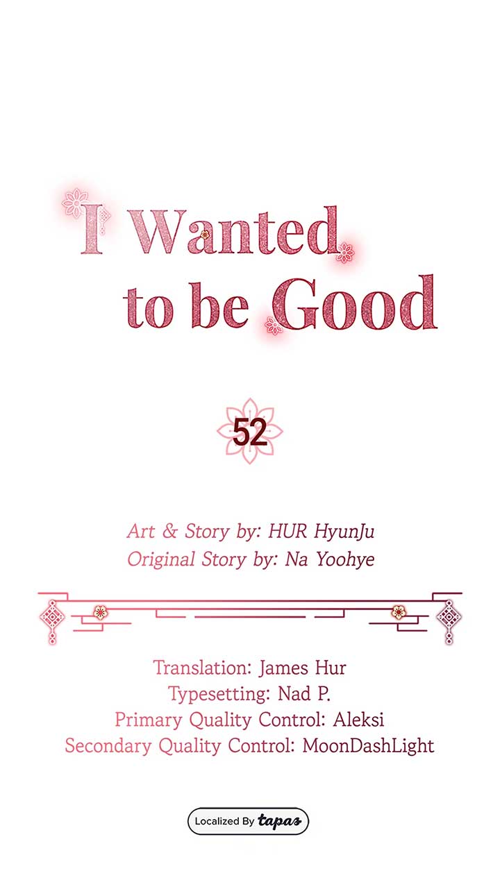 I Want to Live a Good Life Chapter 52 - Page 1