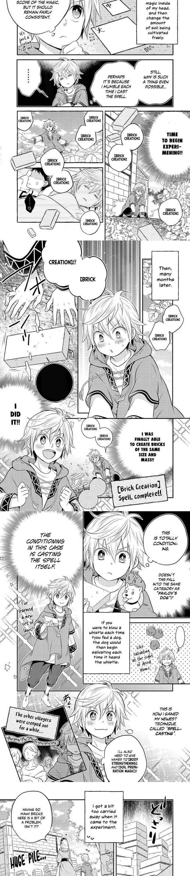 I Was Reincarnated as a Poor Farmer in a Different World, So I Decided to Make Bricks to Build a Castle Chapter 2.1 - Page 5