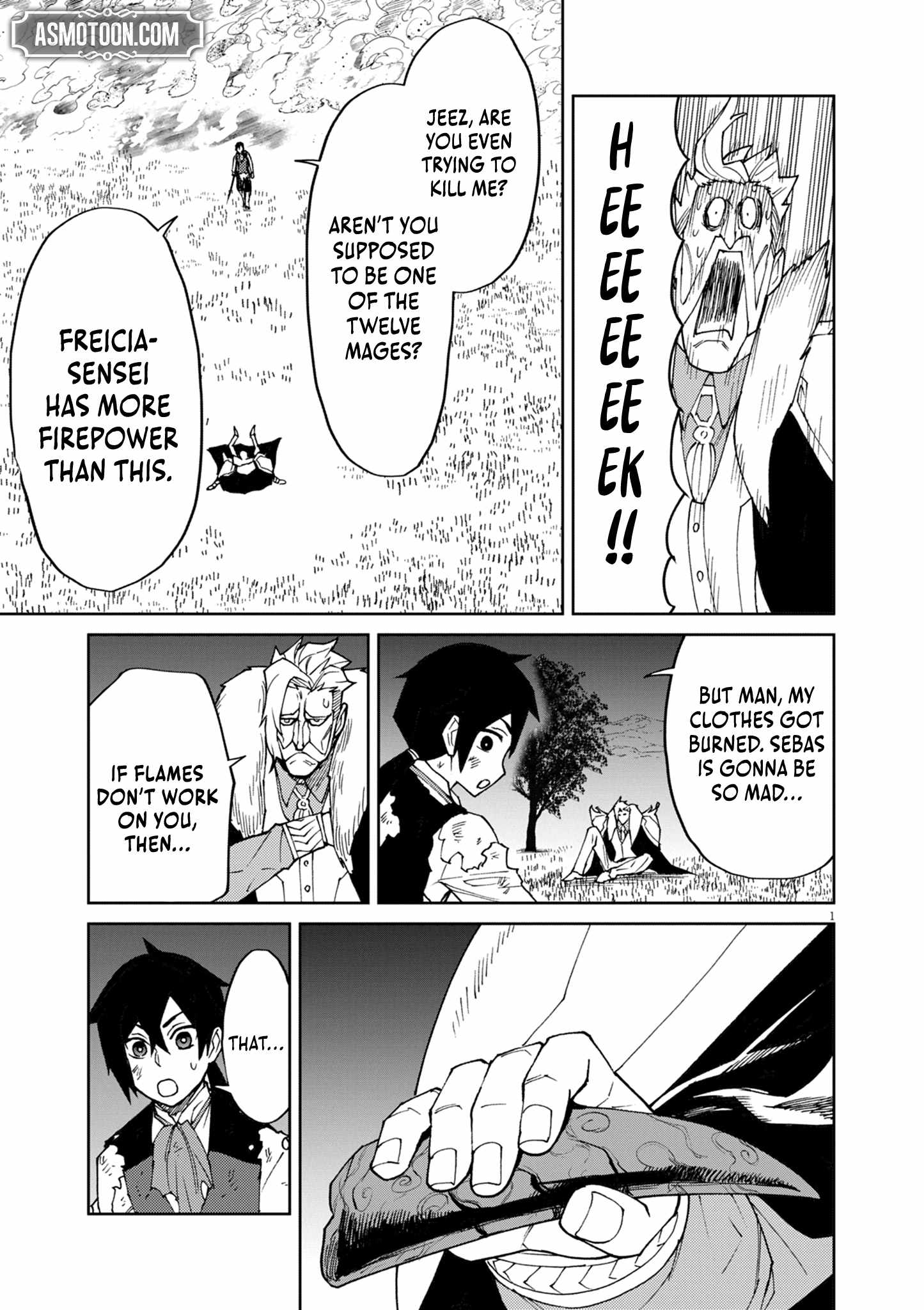 I Was Reincarnated as an Evil Noble in a Game and Became Unparalleled With My Overpowered Muscles Chapter 12 - Page 1