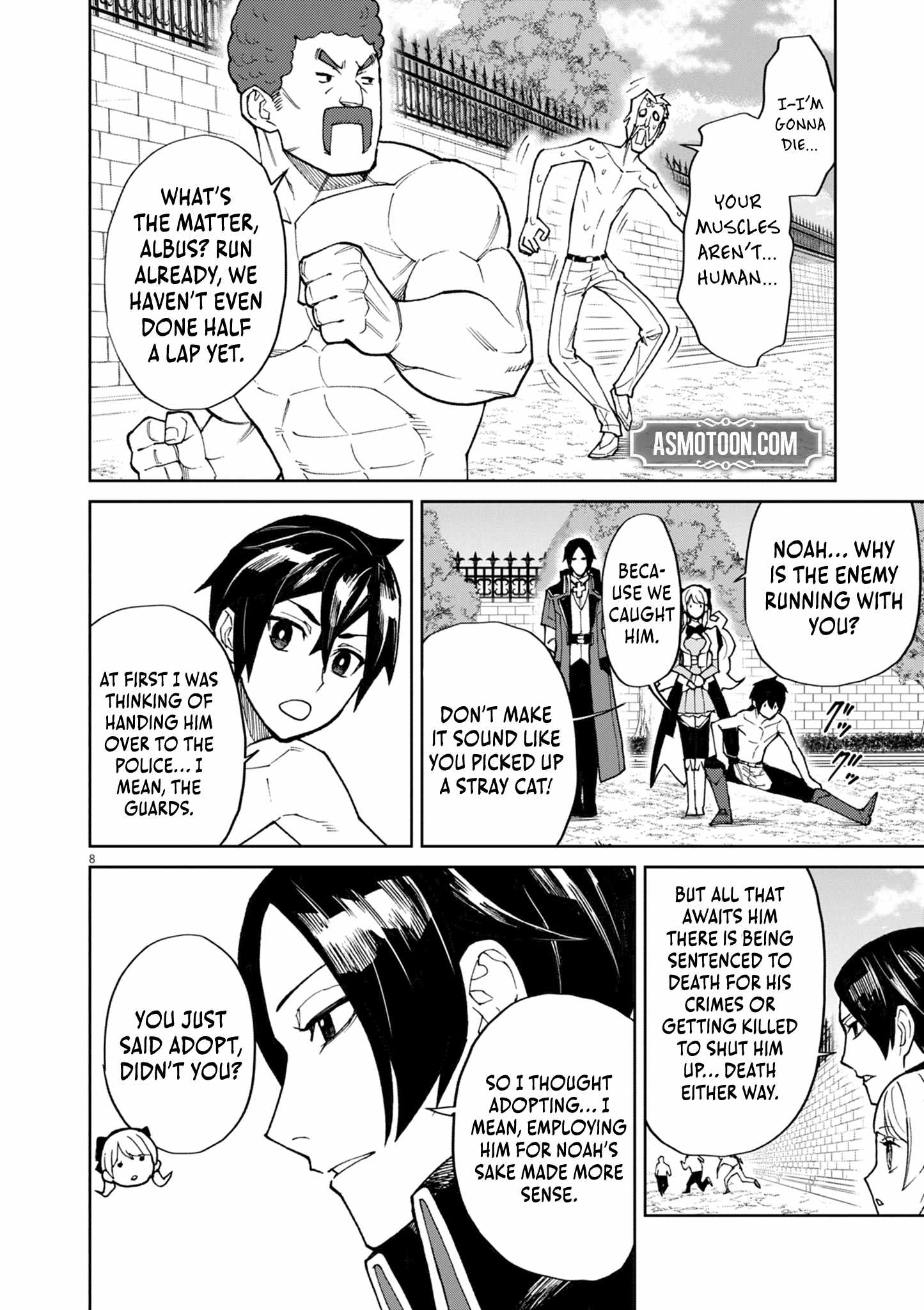 I Was Reincarnated as an Evil Noble in a Game and Became Unparalleled With My Overpowered Muscles Chapter 12 - Page 8