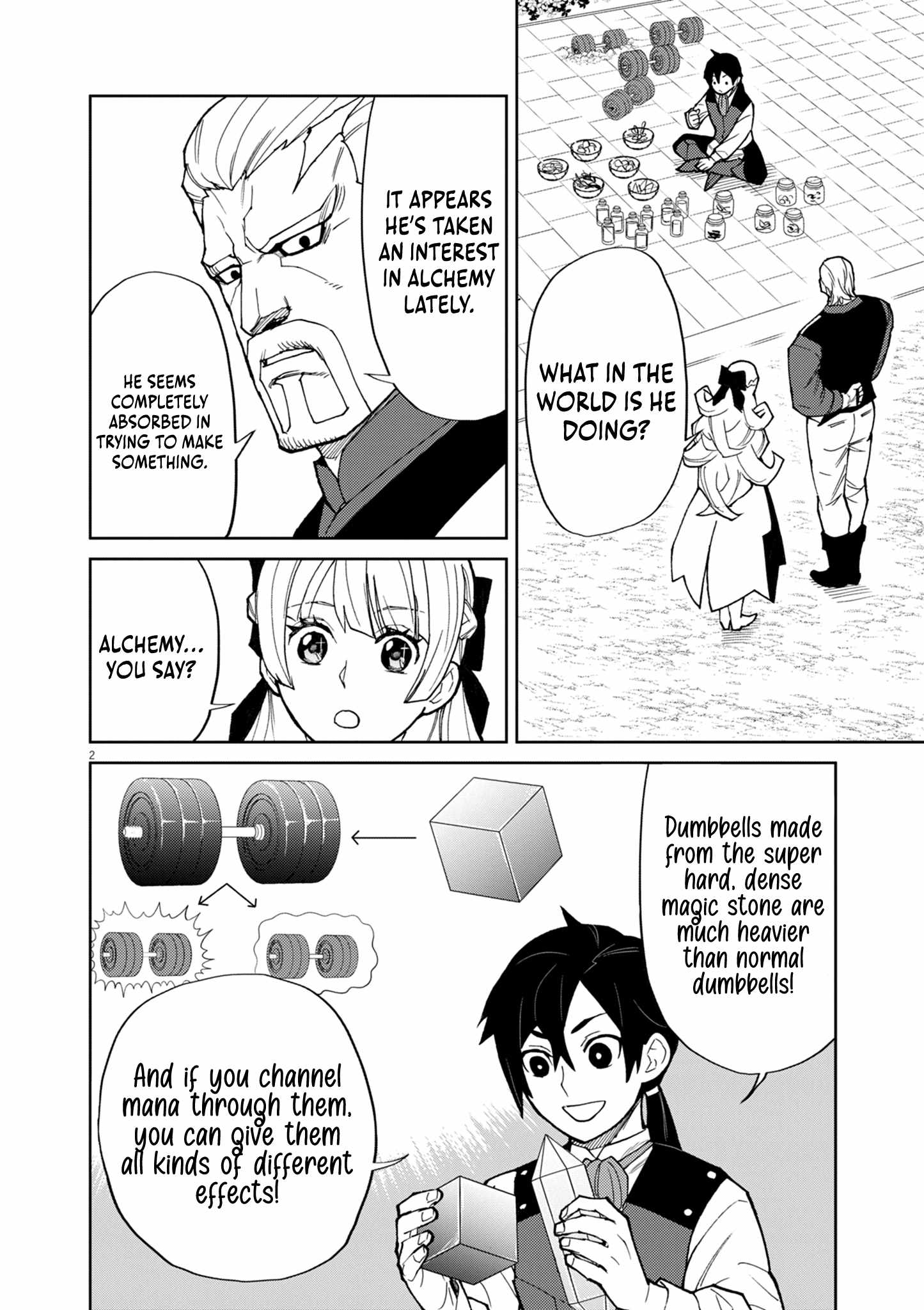 I Was Reincarnated as an Evil Noble in a Game and Became Unparalleled With My Overpowered Muscles Chapter 13 - Page 1