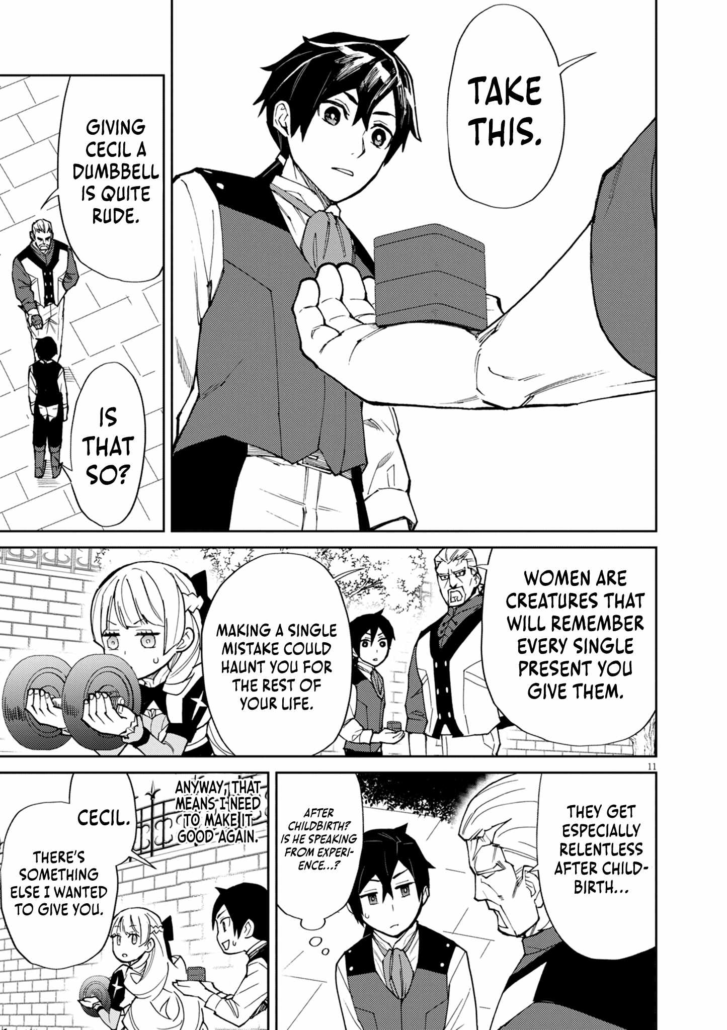 I Was Reincarnated as an Evil Noble in a Game and Became Unparalleled With My Overpowered Muscles Chapter 13 - Page 10