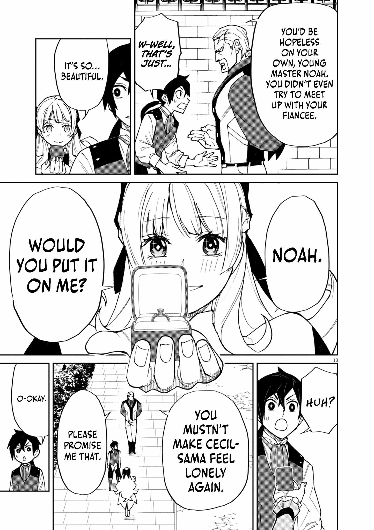 I Was Reincarnated as an Evil Noble in a Game and Became Unparalleled With My Overpowered Muscles Chapter 13 - Page 12