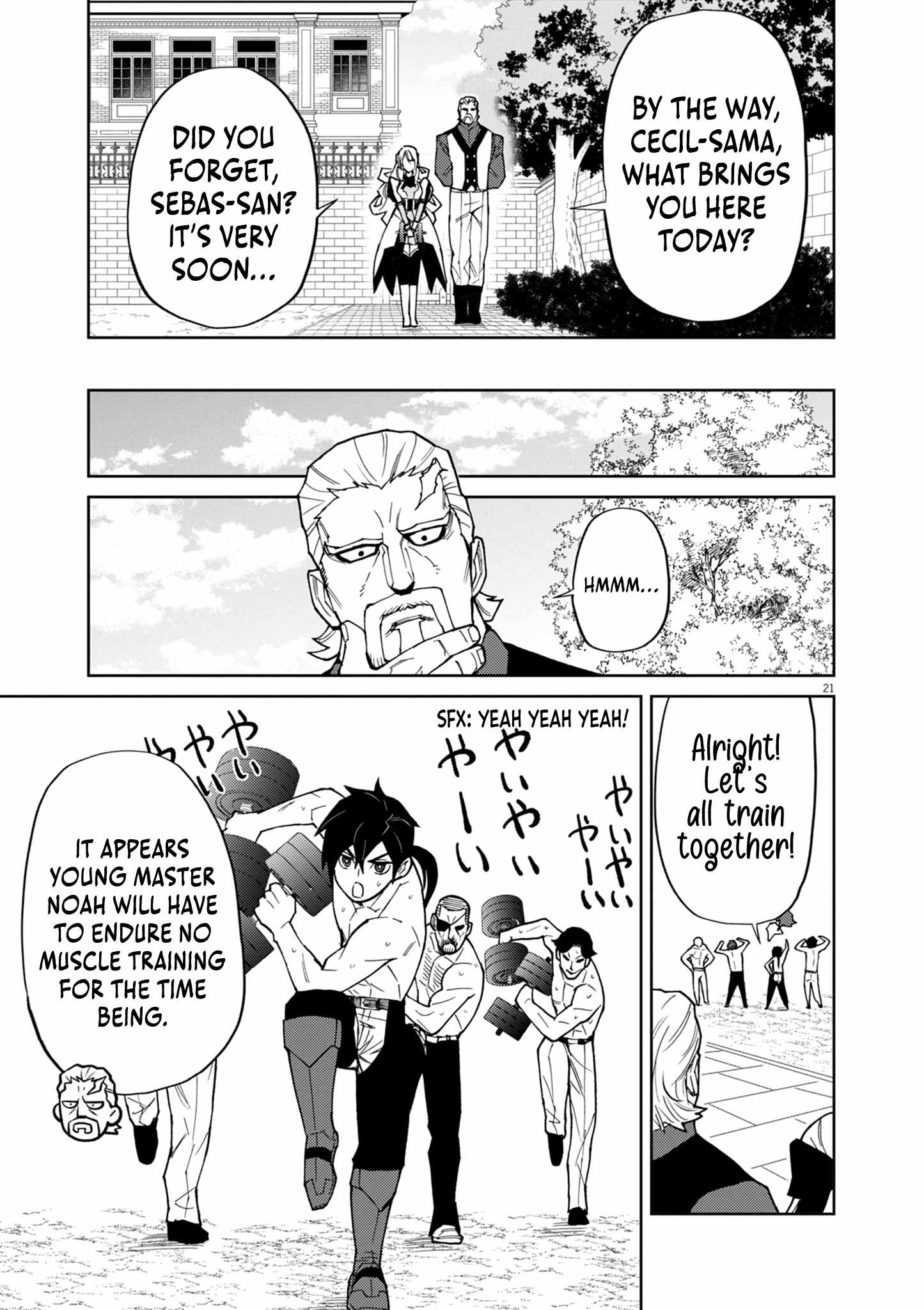 I Was Reincarnated as an Evil Noble in a Game and Became Unparalleled With My Overpowered Muscles Chapter 13 - Page 20