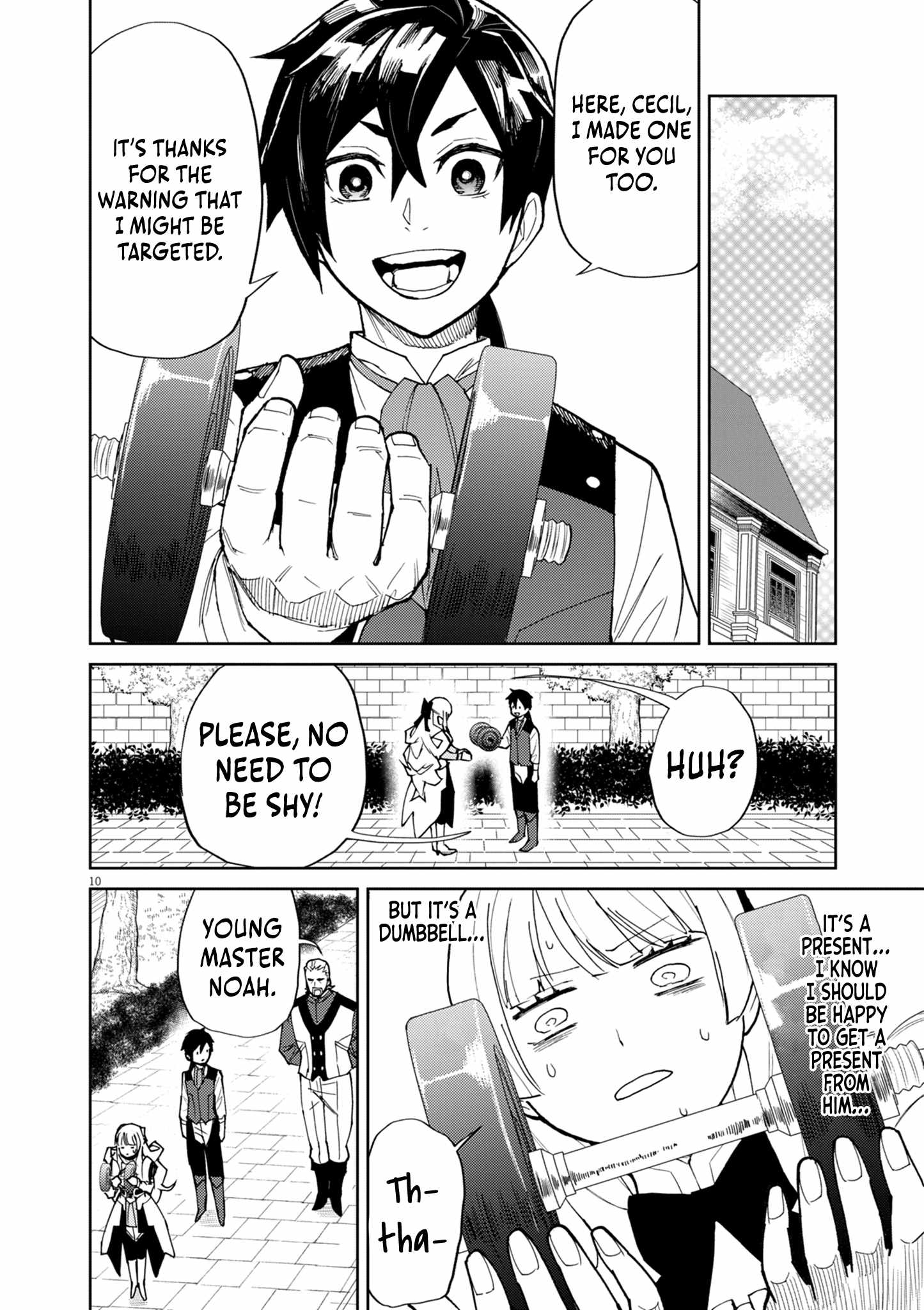 I Was Reincarnated as an Evil Noble in a Game and Became Unparalleled With My Overpowered Muscles Chapter 13 - Page 9