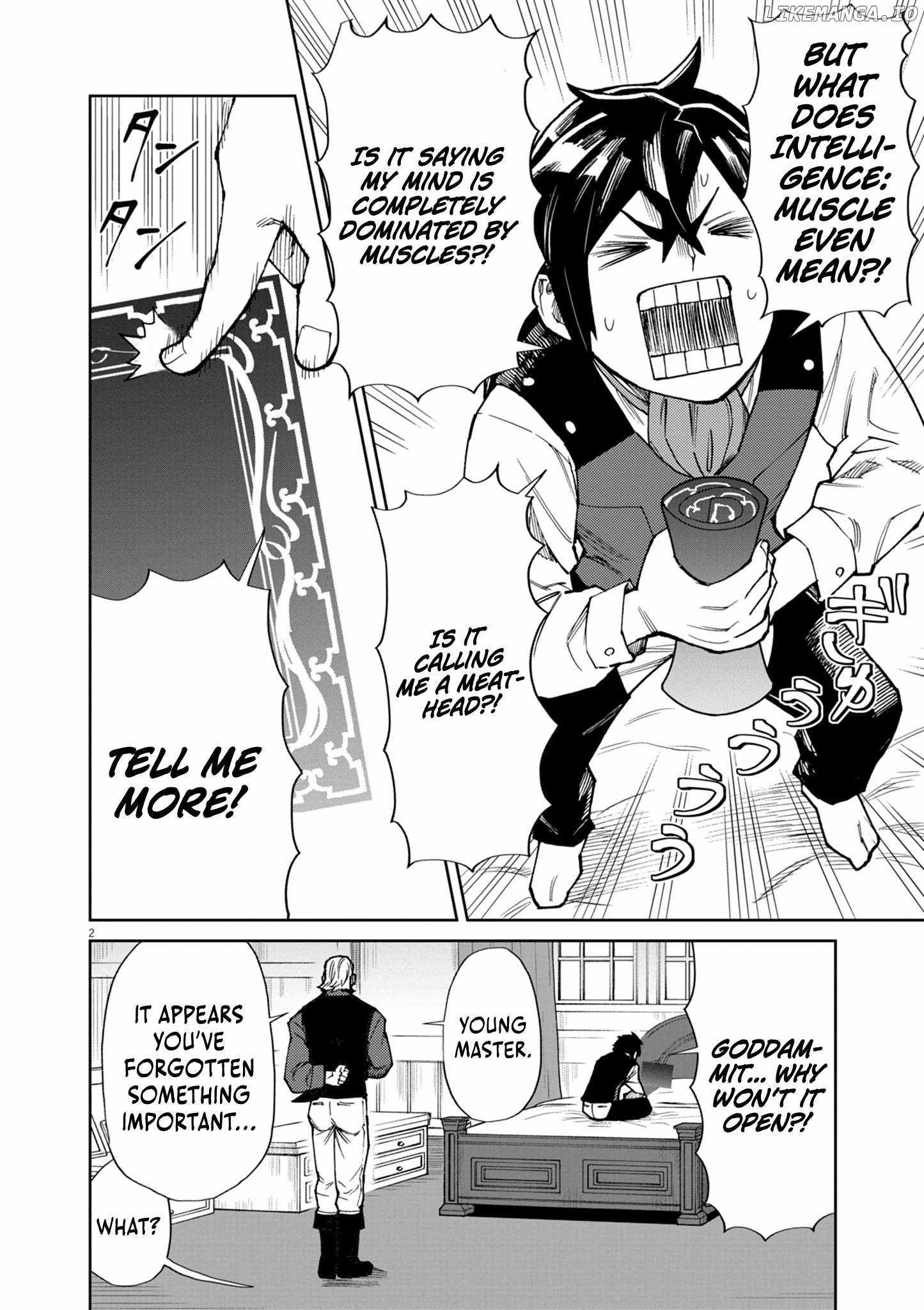 I Was Reincarnated as an Evil Noble in a Game and Became Unparalleled With My Overpowered Muscles Chapter 14 - Page 1