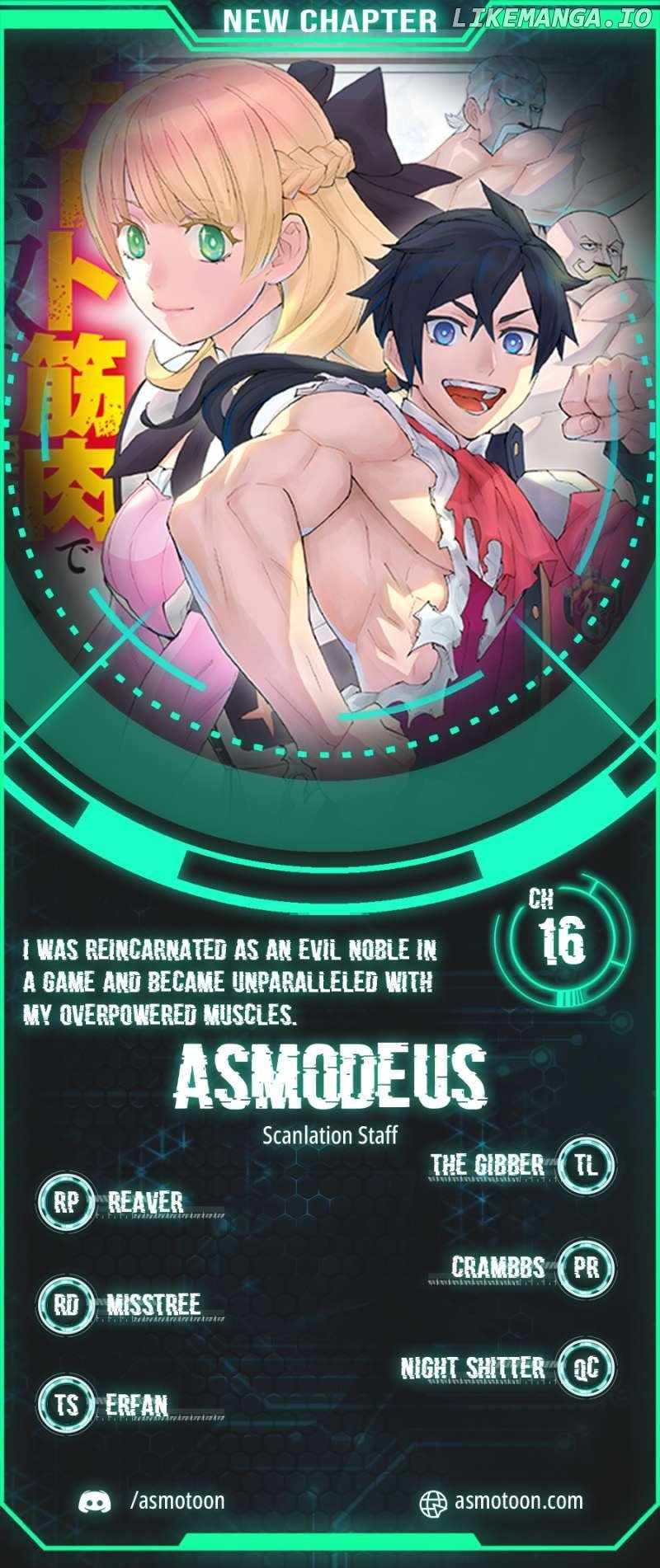 I Was Reincarnated as an Evil Noble in a Game and Became Unparalleled With My Overpowered Muscles Chapter 16 - Page 0