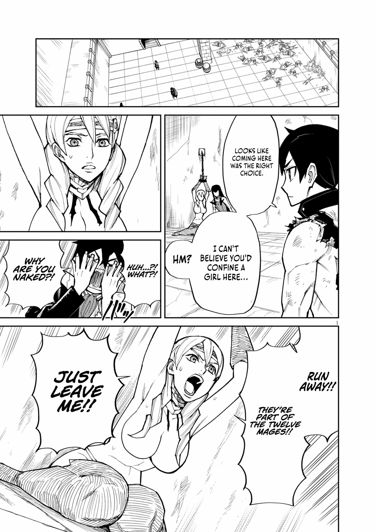 I Was Reincarnated as an Evil Noble in a Game and Became Unparalleled With My Overpowered Muscles Chapter 17 - Page 1