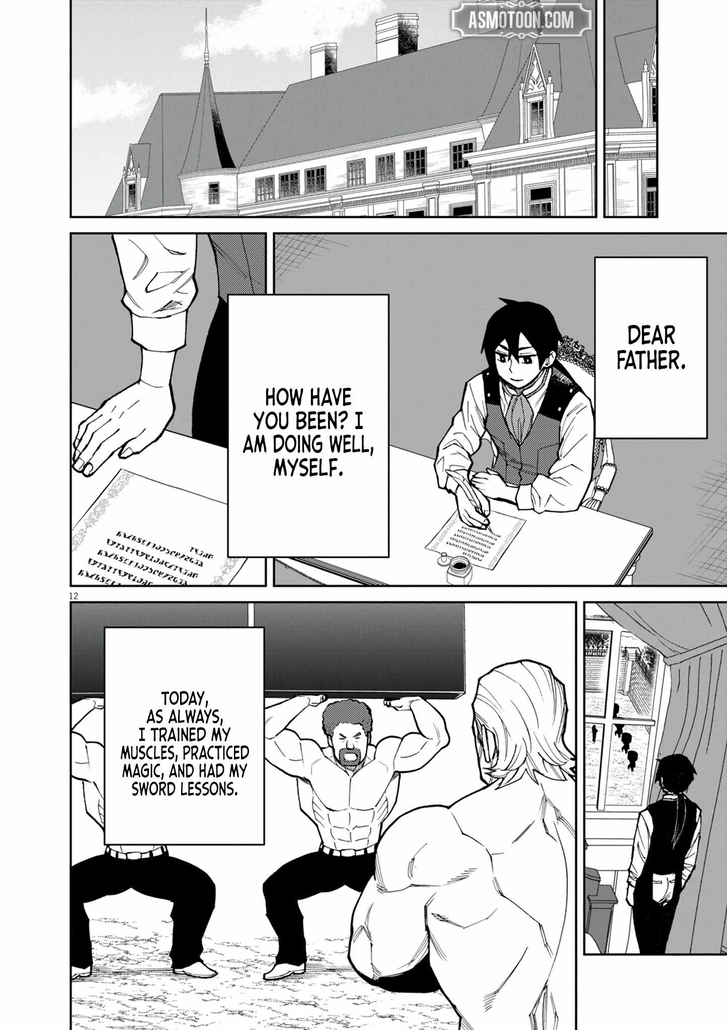 I Was Reincarnated as an Evil Noble in a Game and Became Unparalleled With My Overpowered Muscles Chapter 20 - Page 11