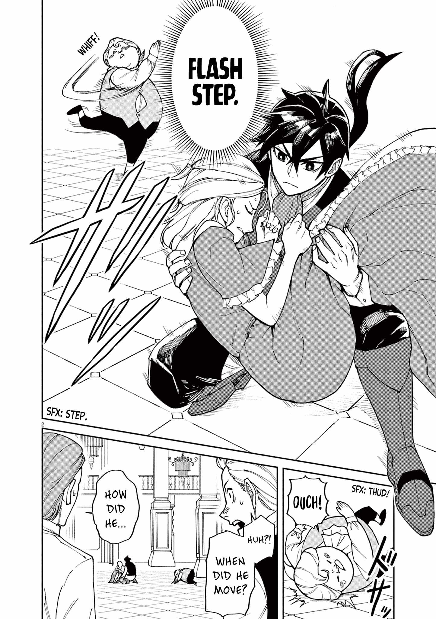 I Was Reincarnated as an Evil Noble in a Game and Became Unparalleled With My Overpowered Muscles Chapter 8 - Page 1