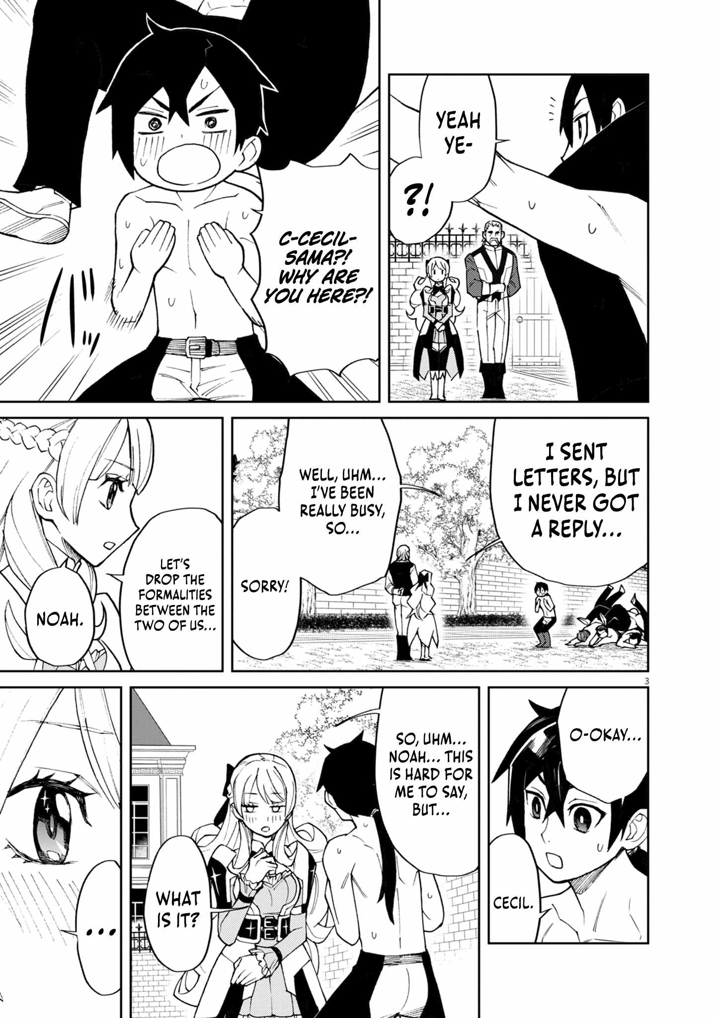 I Was Reincarnated as an Evil Noble in a Game and Became Unparalleled With My Overpowered Muscles Chapter 9 - Page 2
