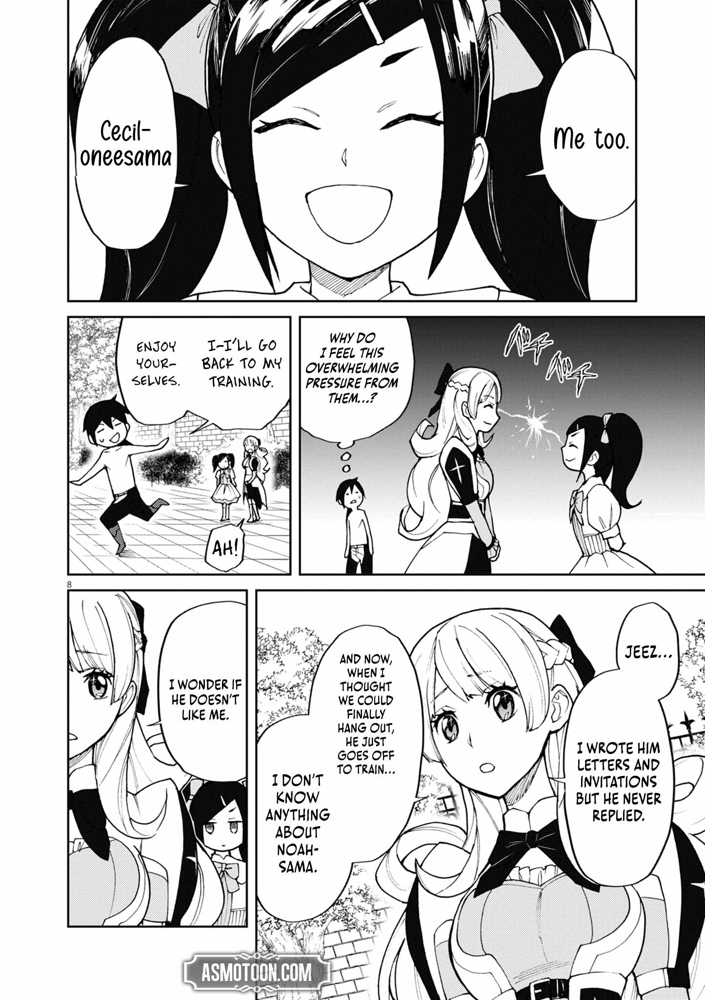 I Was Reincarnated as an Evil Noble in a Game and Became Unparalleled With My Overpowered Muscles Chapter 9 - Page 7