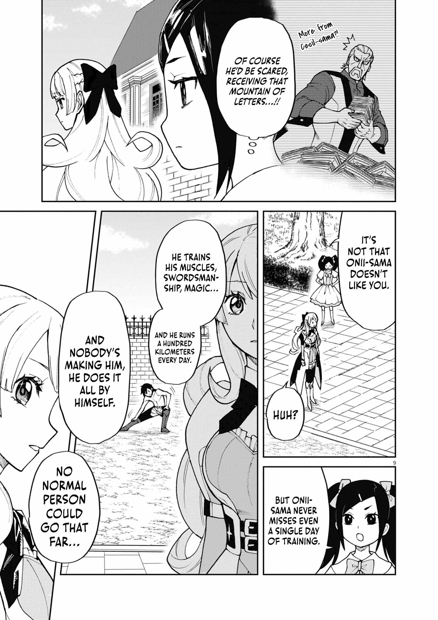 I Was Reincarnated as an Evil Noble in a Game and Became Unparalleled With My Overpowered Muscles Chapter 9 - Page 8