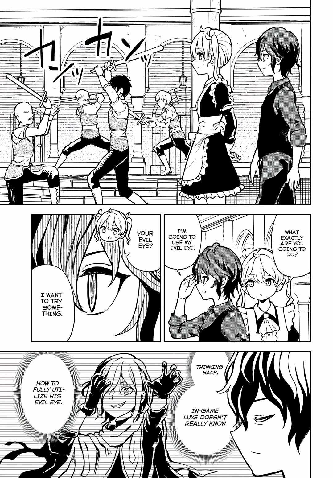 I Was Reincarnated as the Villain With Evil Eyes, so I Aim to Be a Mob Character Chapter 1 - Page 26