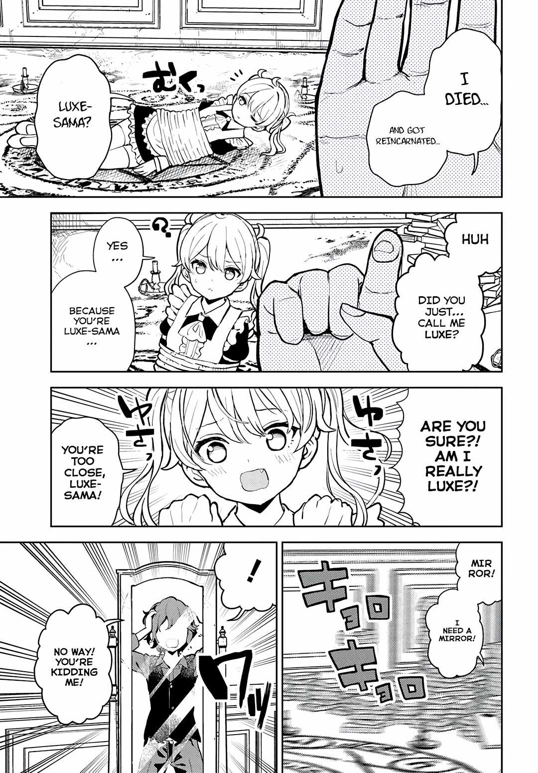 I Was Reincarnated as the Villain With Evil Eyes, so I Aim to Be a Mob Character Chapter 1 - Page 4