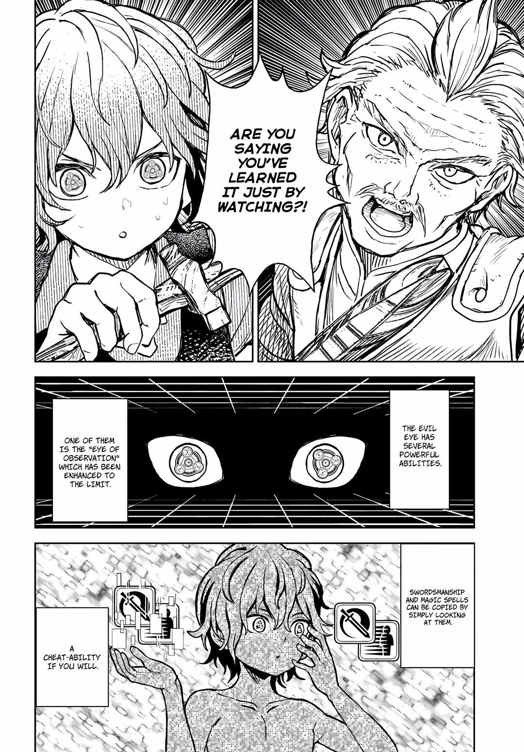 I Was Reincarnated as the Villain With Evil Eyes, so I Aim to Be a Mob Character Chapter 1 - Page 35