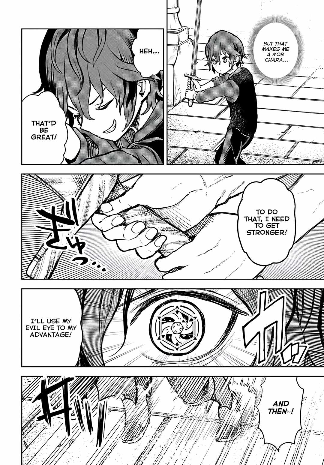 I Was Reincarnated as the Villain With Evil Eyes, so I Aim to Be a Mob Character Chapter 1 - Page 39