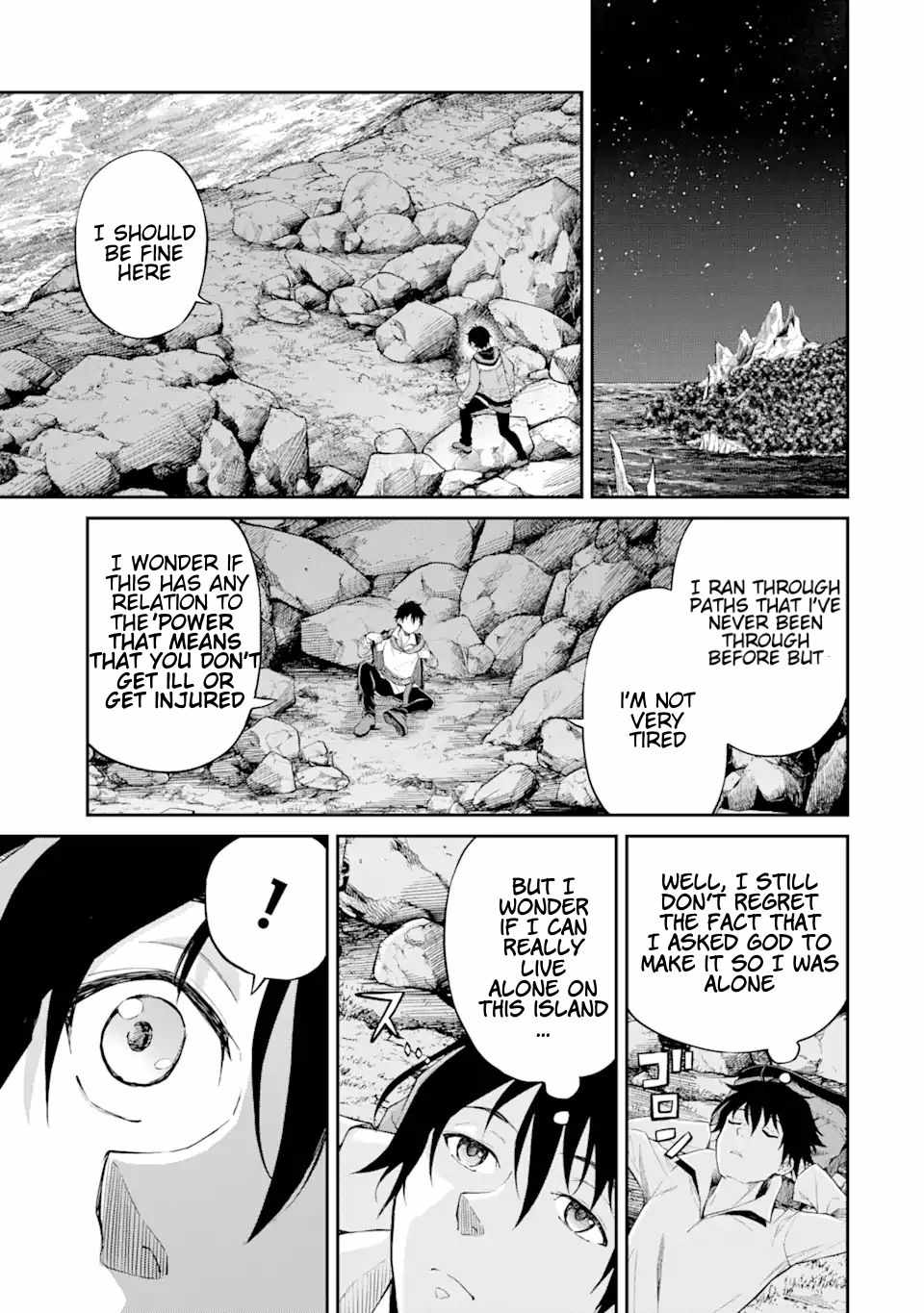 I Was Reincarnated on an Island Where the Strongest Species Live So I Will Enjoy a Peaceful Life on This Island Chapter 1.2 - Page 12