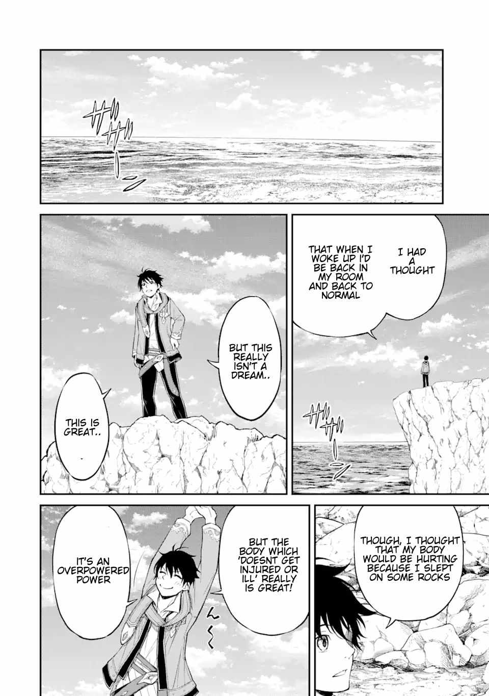 I Was Reincarnated on an Island Where the Strongest Species Live So I Will Enjoy a Peaceful Life on This Island Chapter 1.3 - Page 2