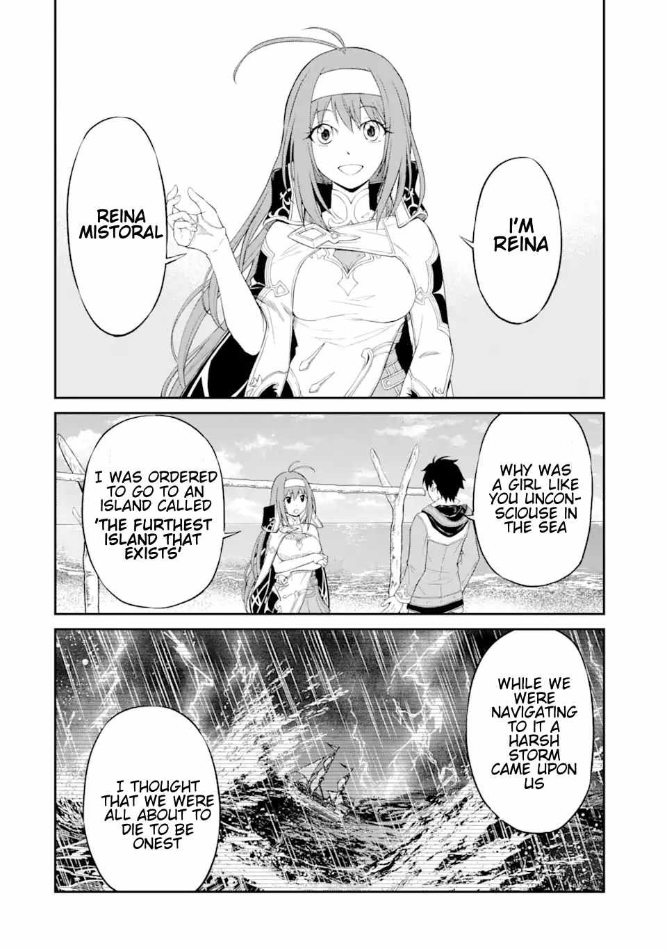 I Was Reincarnated on an Island Where the Strongest Species Live So I Will Enjoy a Peaceful Life on This Island Chapter 1.4 - Page 4
