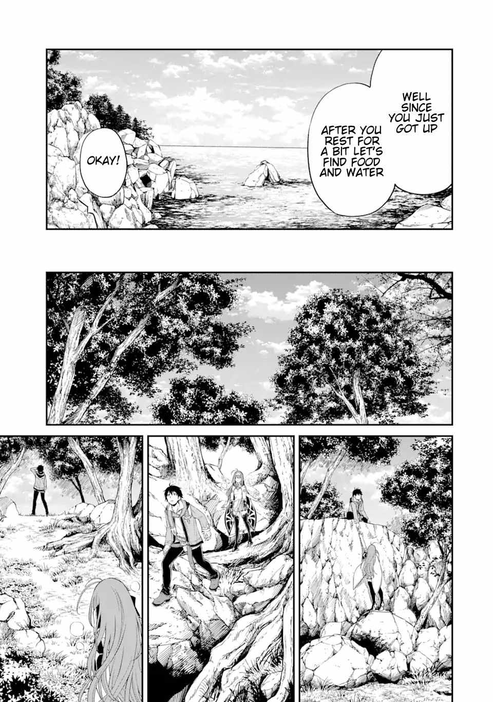 I Was Reincarnated on an Island Where the Strongest Species Live So I Will Enjoy a Peaceful Life on This Island Chapter 1.4 - Page 7