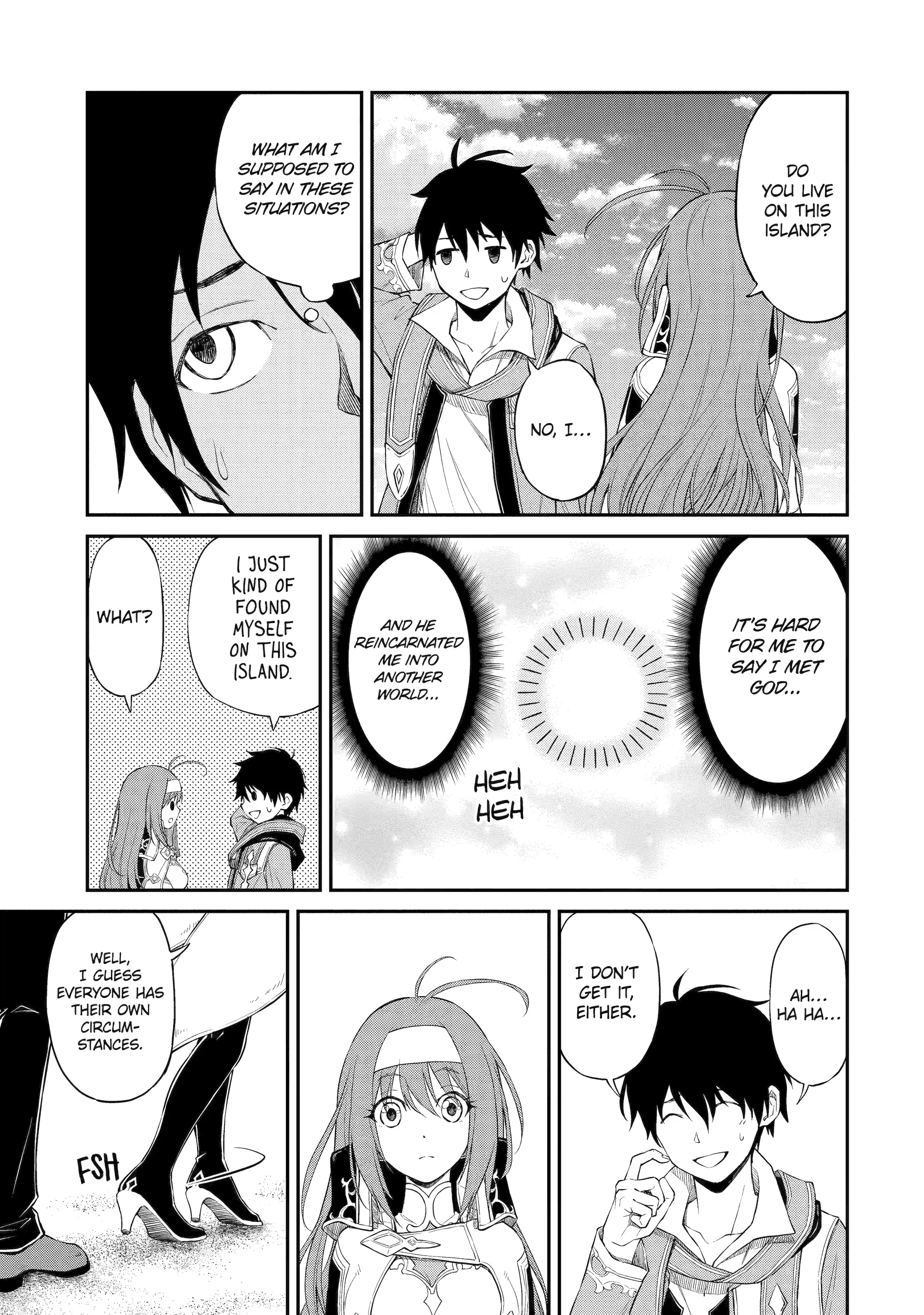 I Was Reincarnated on an Island Where the Strongest Species Live So I Will Enjoy a Peaceful Life on This Island Chapter 1 - Page 49