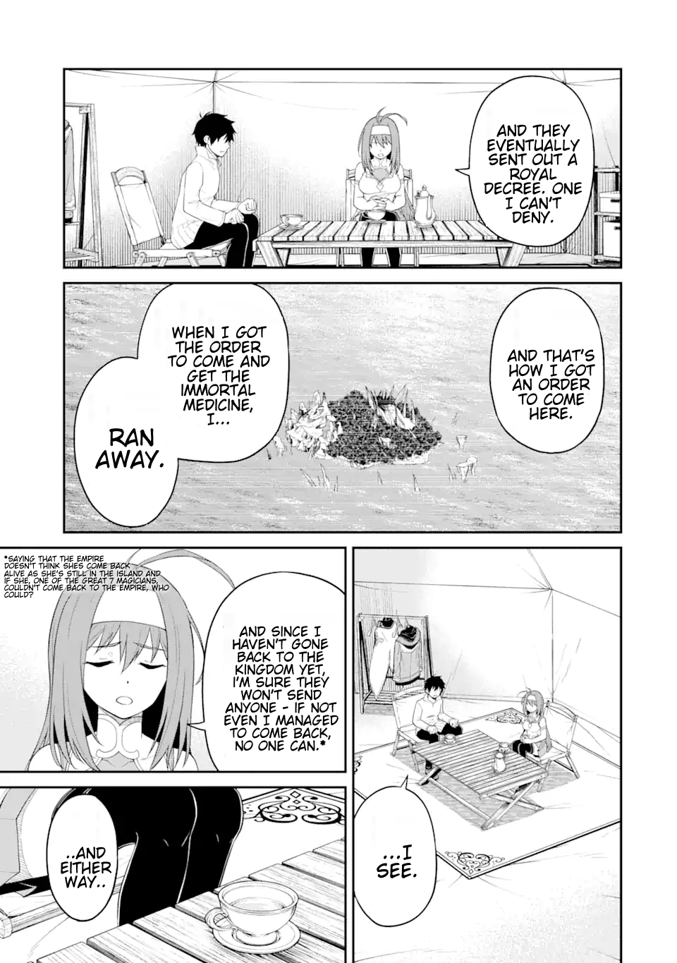 I Was Reincarnated on an Island Where the Strongest Species Live So I Will Enjoy a Peaceful Life on This Island Chapter 10.2 - Page 4