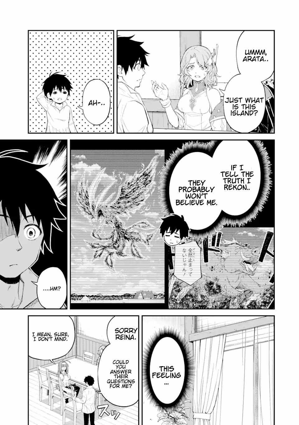 I Was Reincarnated on an Island Where the Strongest Species Live So I Will Enjoy a Peaceful Life on This Island Chapter 14.2 - Page 1