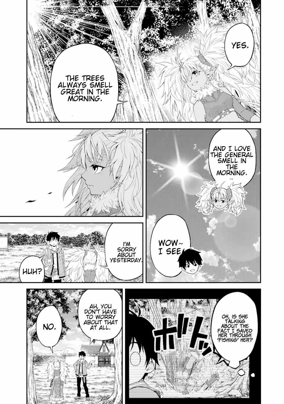 I Was Reincarnated on an Island Where the Strongest Species Live So I Will Enjoy a Peaceful Life on This Island Chapter 18.1 - Page 3