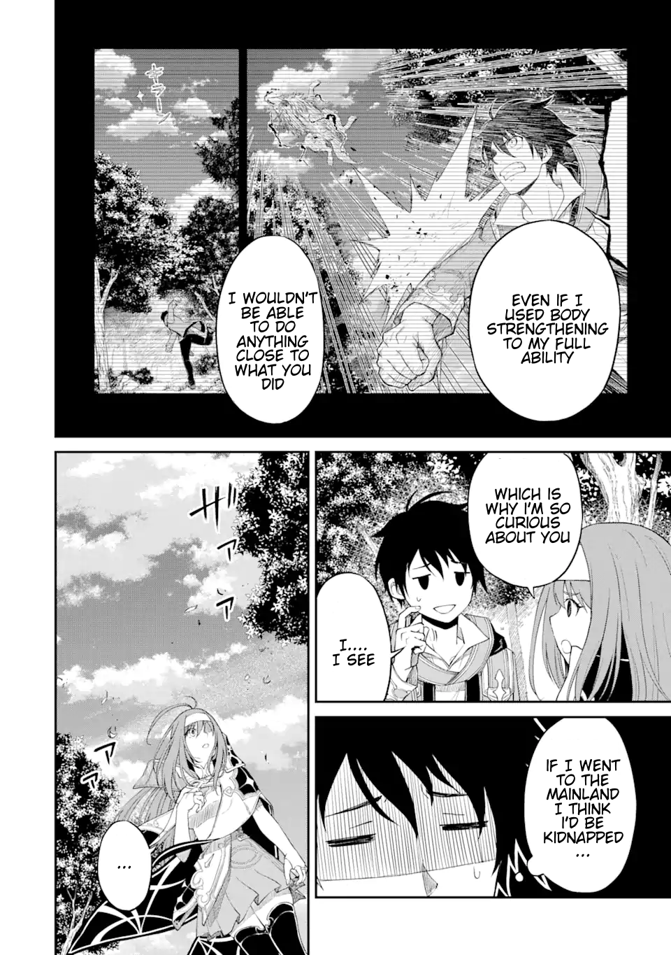 I Was Reincarnated on an Island Where the Strongest Species Live So I Will Enjoy a Peaceful Life on This Island Chapter 2.1 - Page 12