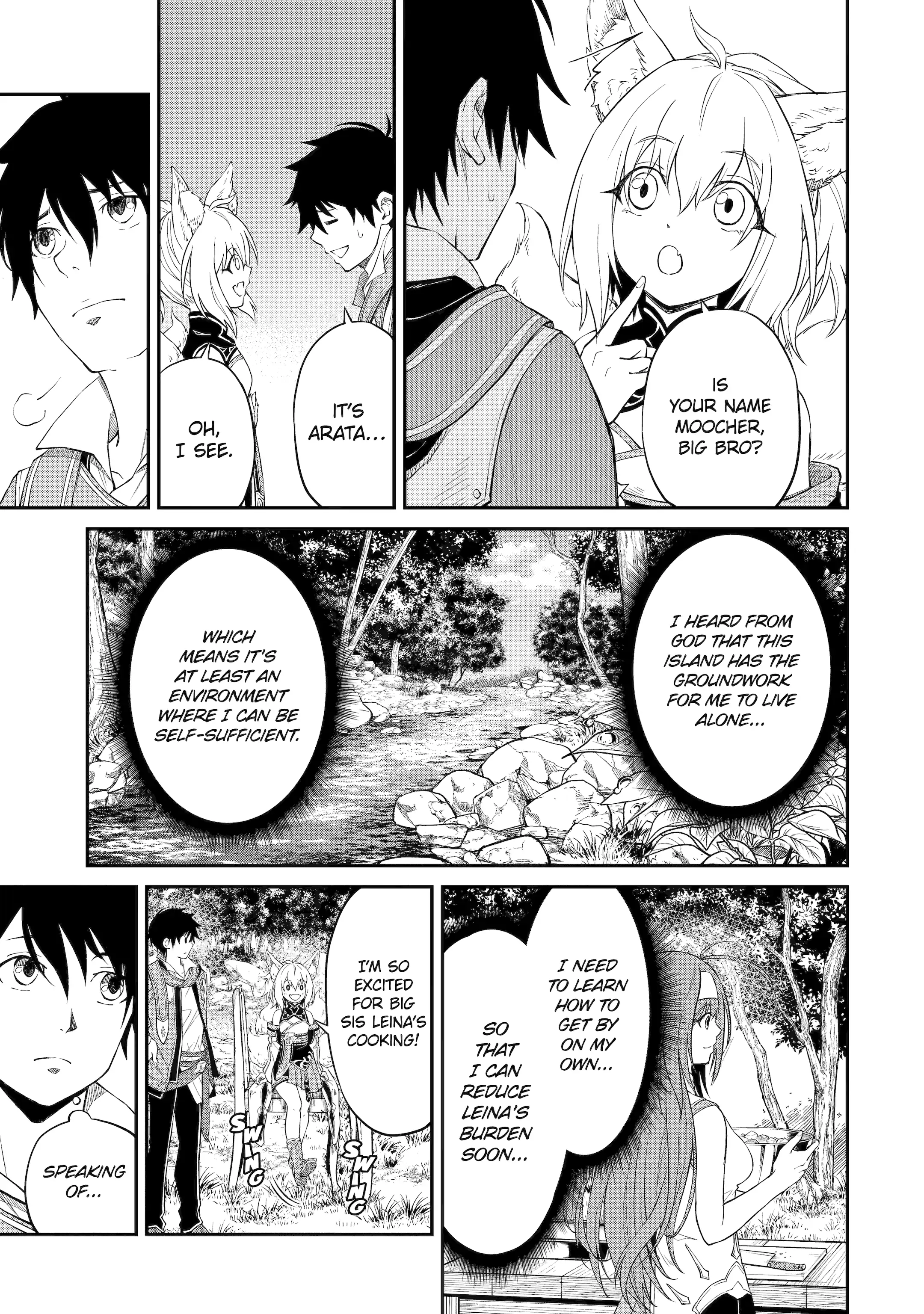 I Was Reincarnated on an Island Where the Strongest Species Live So I Will Enjoy a Peaceful Life on This Island Chapter 2 - Page 35
