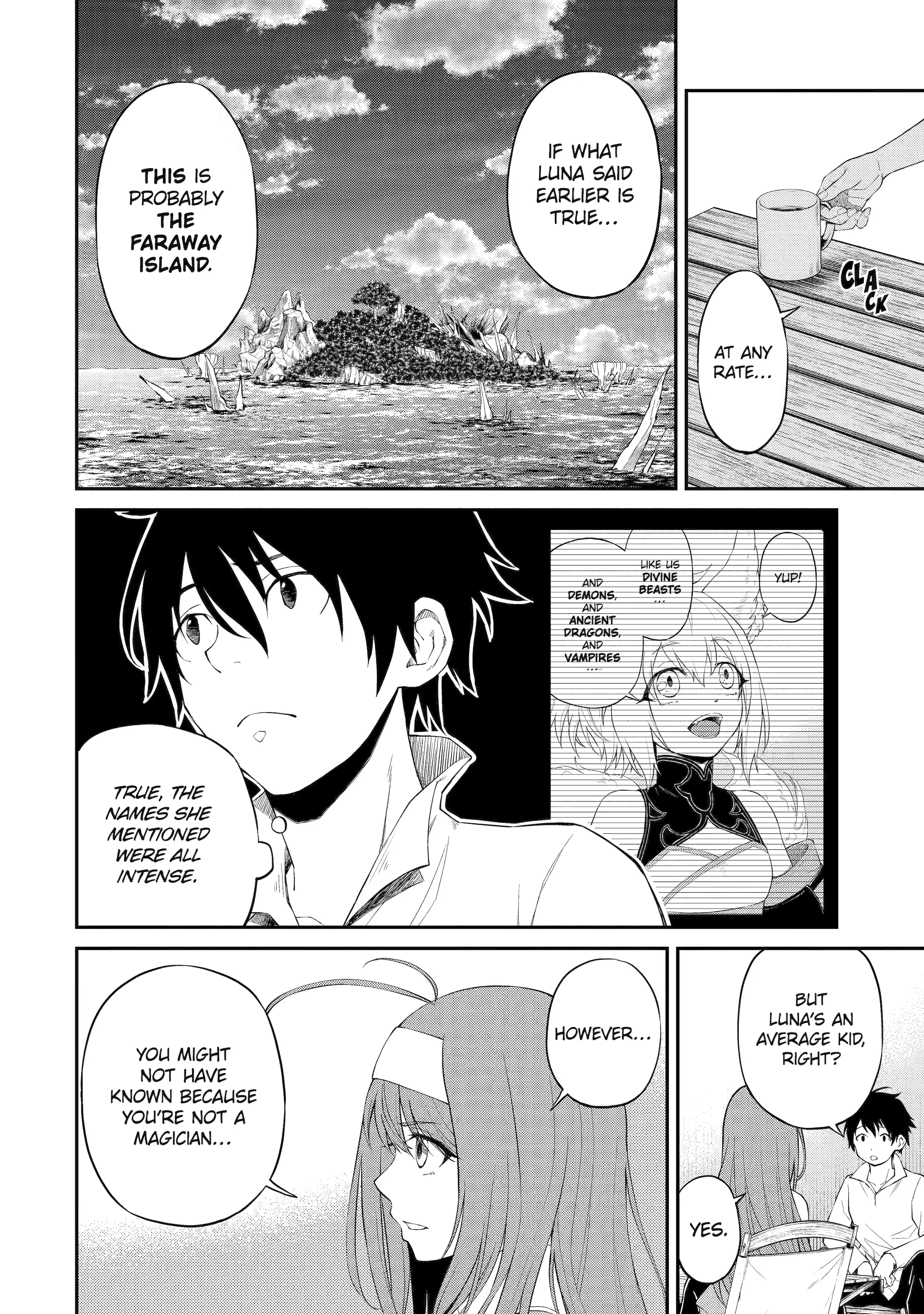 I Was Reincarnated on an Island Where the Strongest Species Live So I Will Enjoy a Peaceful Life on This Island Chapter 2 - Page 40