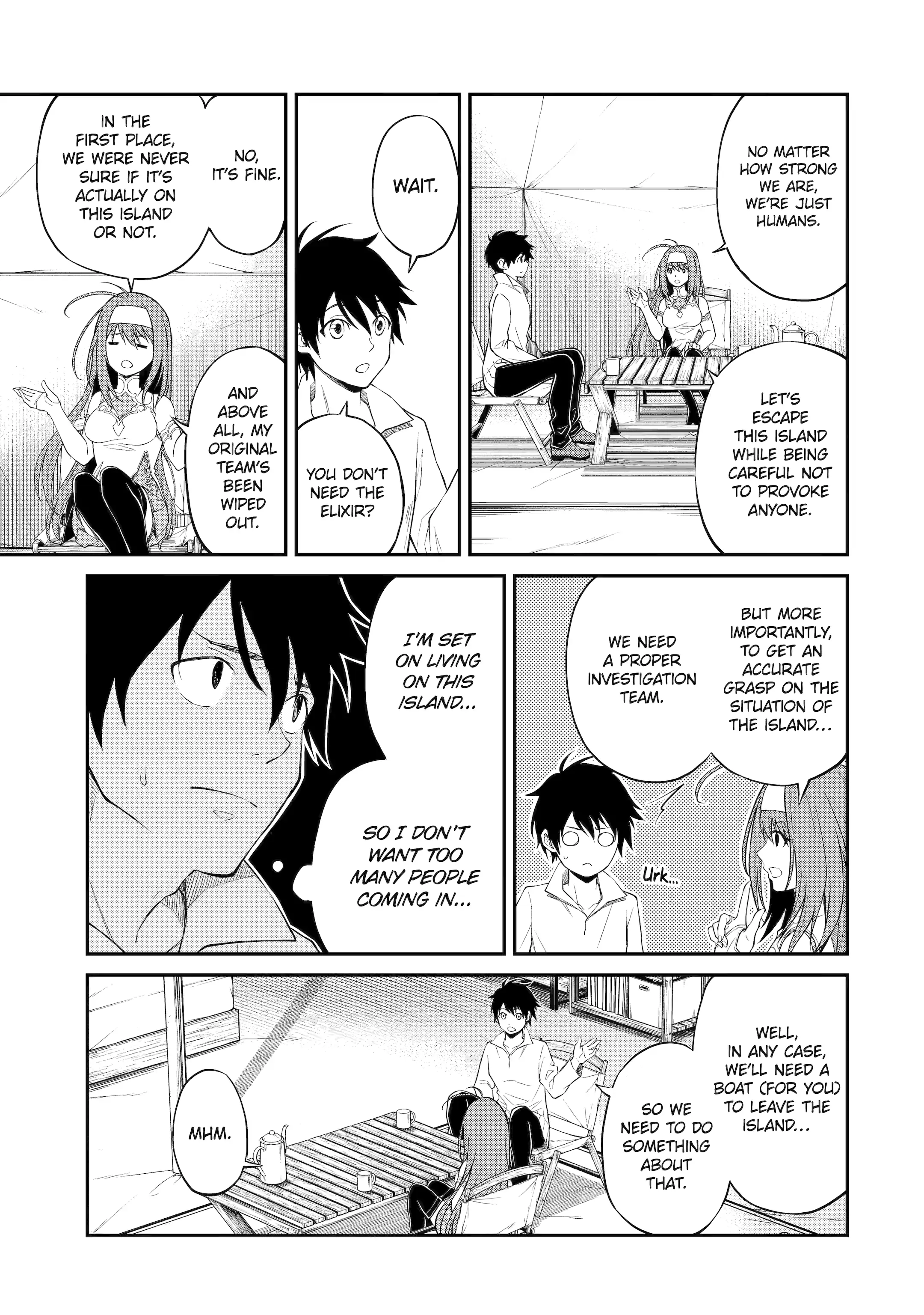 I Was Reincarnated on an Island Where the Strongest Species Live So I Will Enjoy a Peaceful Life on This Island Chapter 2 - Page 45