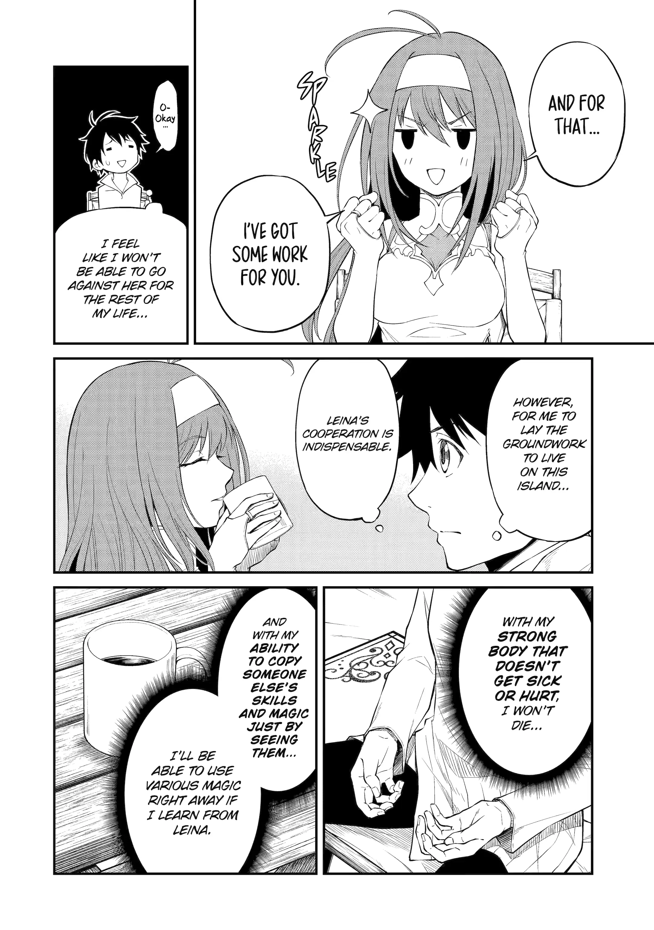I Was Reincarnated on an Island Where the Strongest Species Live So I Will Enjoy a Peaceful Life on This Island Chapter 2 - Page 46