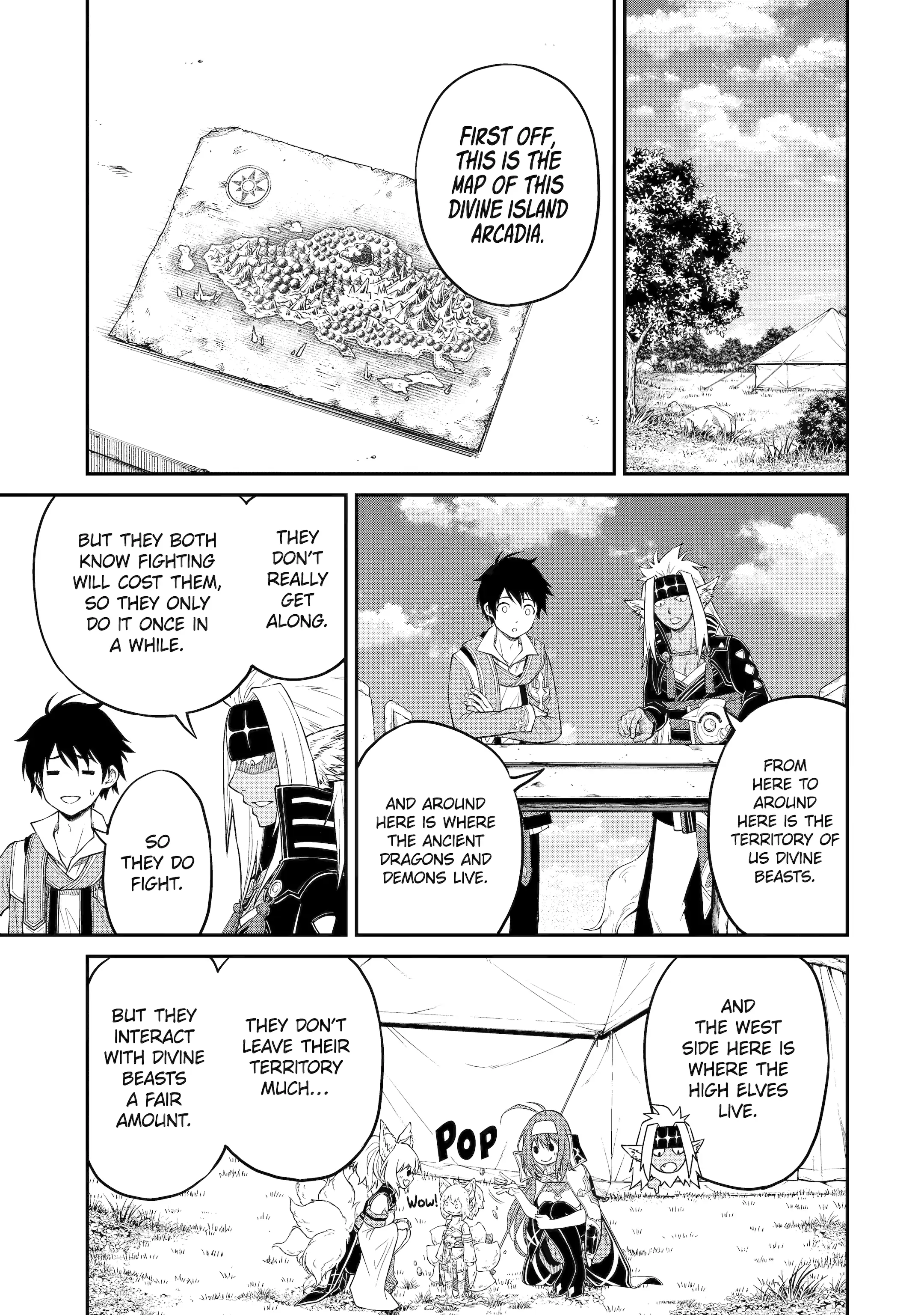 I Was Reincarnated on an Island Where the Strongest Species Live So I Will Enjoy a Peaceful Life on This Island Chapter 3 - Page 19