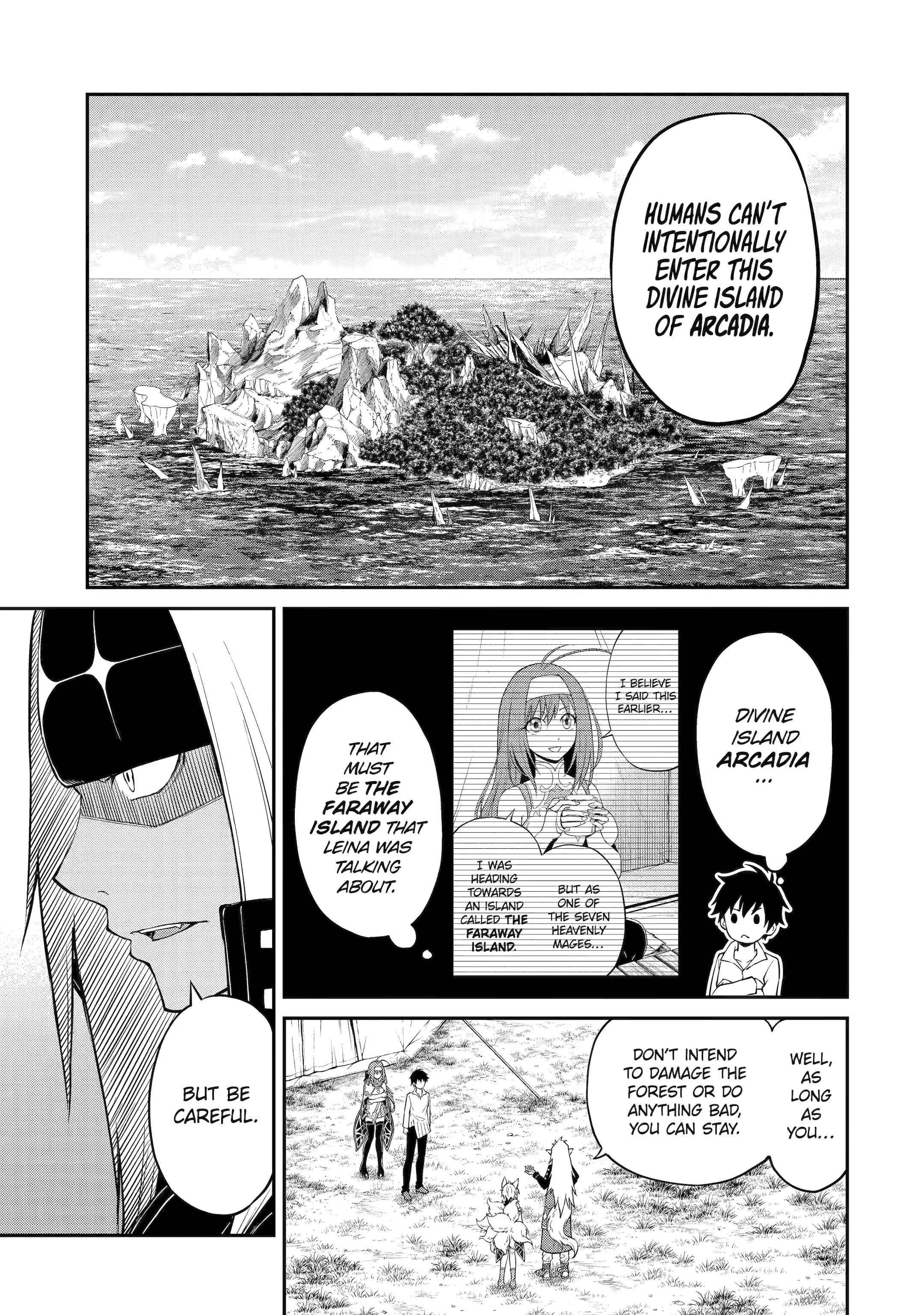 I Was Reincarnated on an Island Where the Strongest Species Live So I Will Enjoy a Peaceful Life on This Island Chapter 3 - Page 7