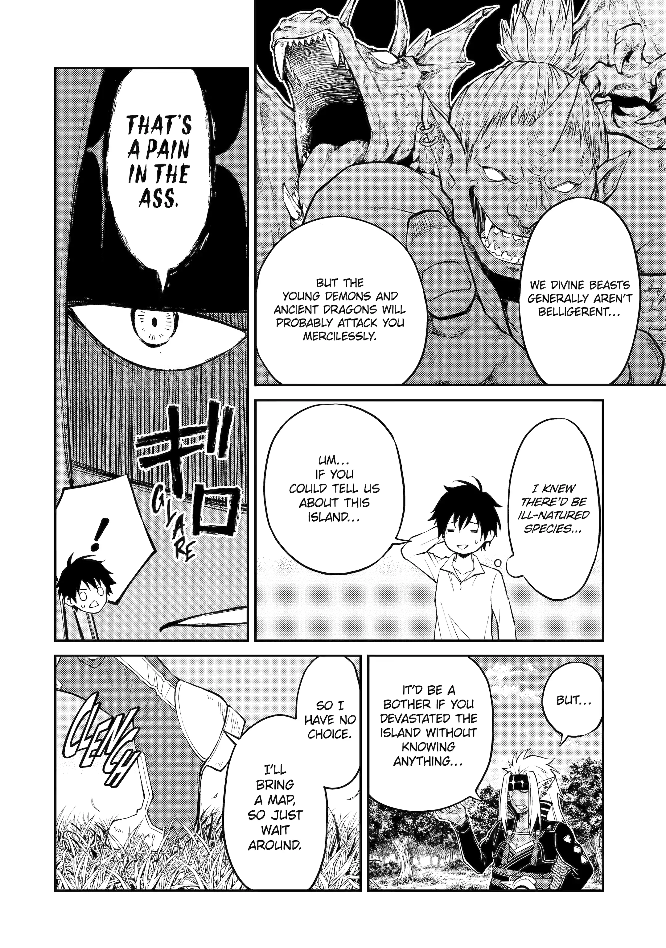 I Was Reincarnated on an Island Where the Strongest Species Live So I Will Enjoy a Peaceful Life on This Island Chapter 3 - Page 8