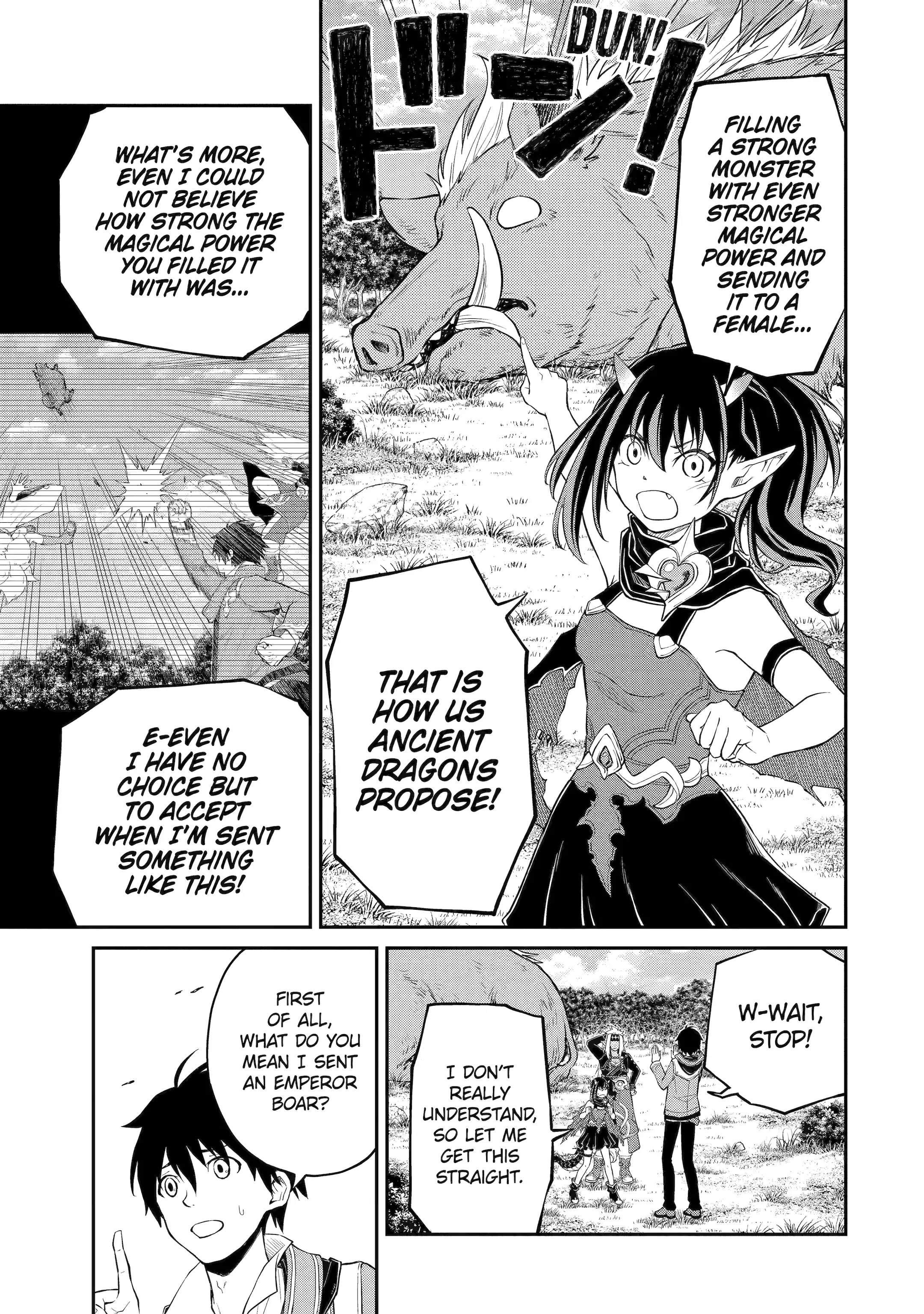I Was Reincarnated on an Island Where the Strongest Species Live So I Will Enjoy a Peaceful Life on This Island Chapter 4 - Page 33