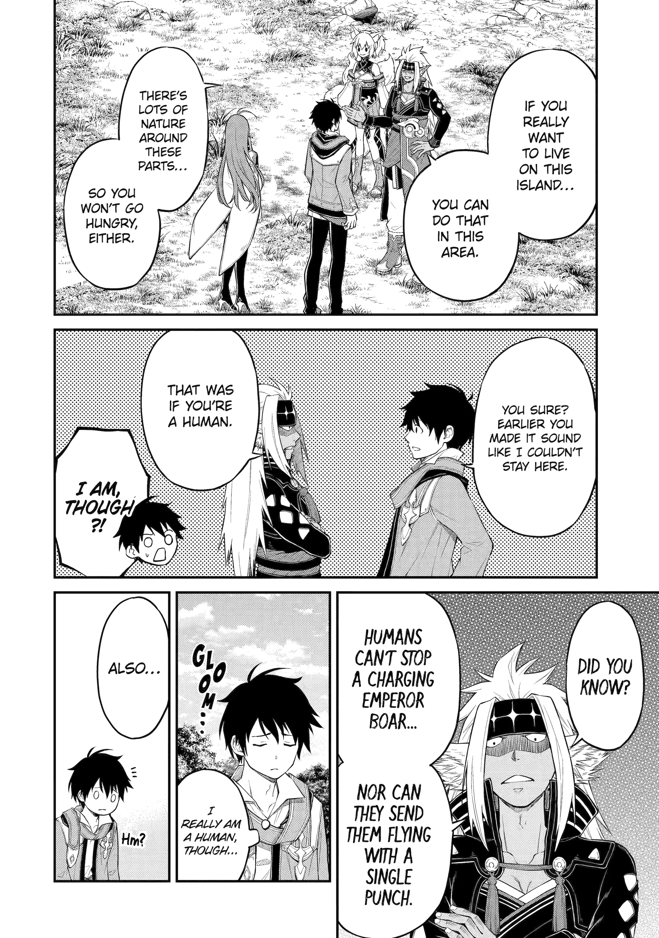 I Was Reincarnated on an Island Where the Strongest Species Live So I Will Enjoy a Peaceful Life on This Island Chapter 4 - Page 7