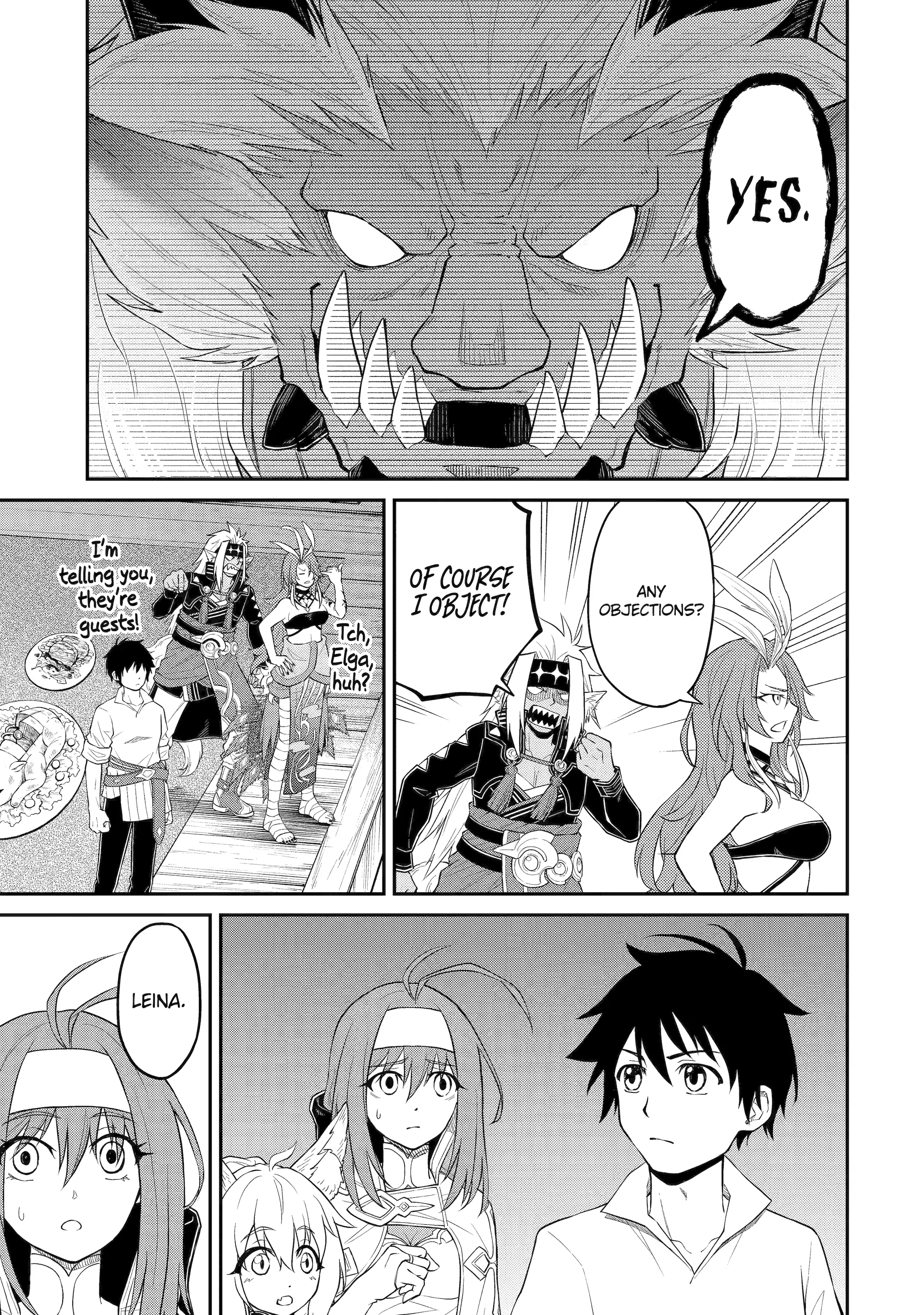 I Was Reincarnated on an Island Where the Strongest Species Live So I Will Enjoy a Peaceful Life on This Island Chapter 9.1 - Page 11