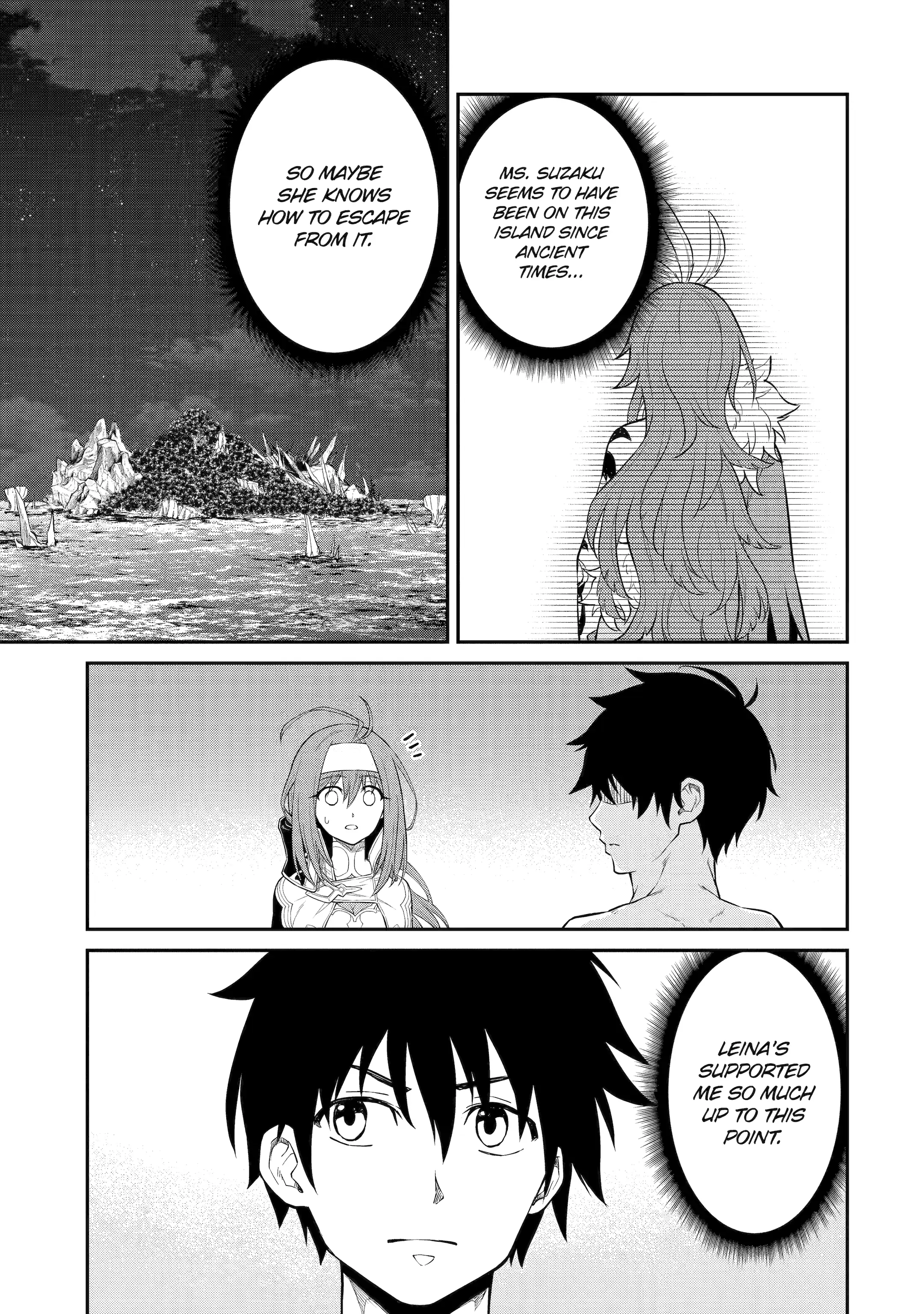 I Was Reincarnated on an Island Where the Strongest Species Live So I Will Enjoy a Peaceful Life on This Island Chapter 9.2 - Page 3